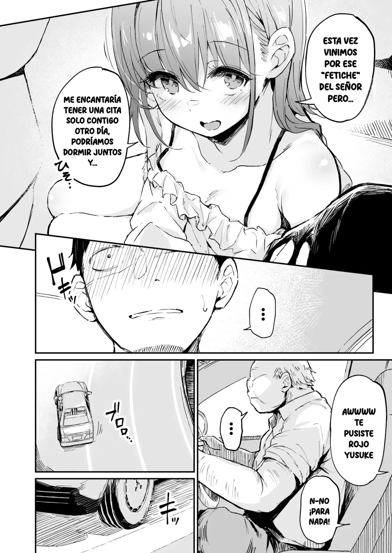 Enkou Kanojo to Kengakukai 2 | Citas Pagadas al Lado de mi Novia Prostituta 2 - Page 5