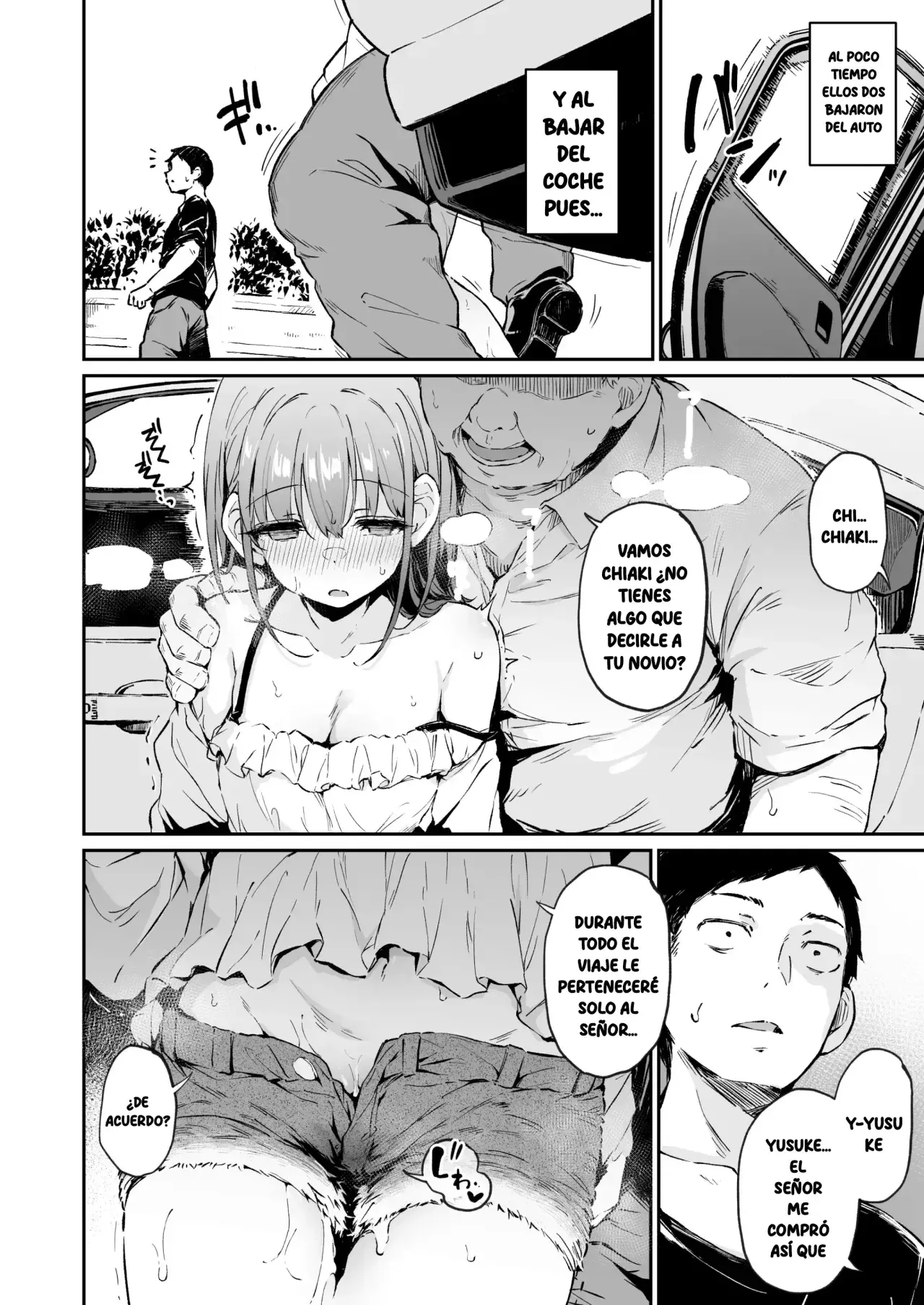 Enkou Kanojo to Kengakukai 2 | Citas Pagadas al Lado de mi Novia Prostituta 2 - Page 9