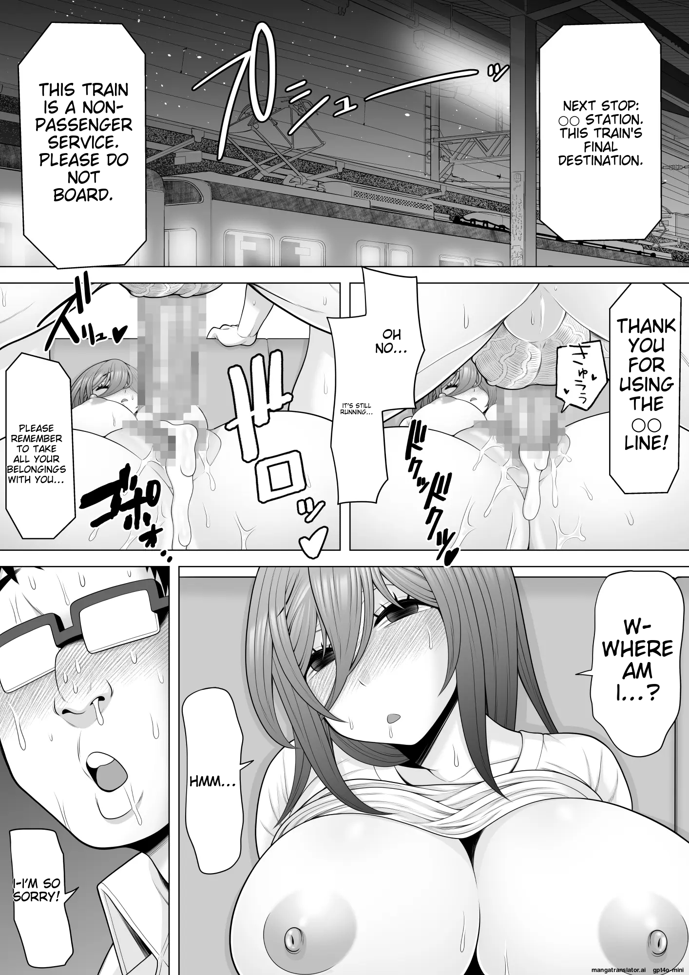 Shuuden Nottara Deisui Gal ga Itanode Suiminkan Rape Shichaimashita | When I got on the last train, I found a drunk girl, so I raped her while she was asleep - Page 55