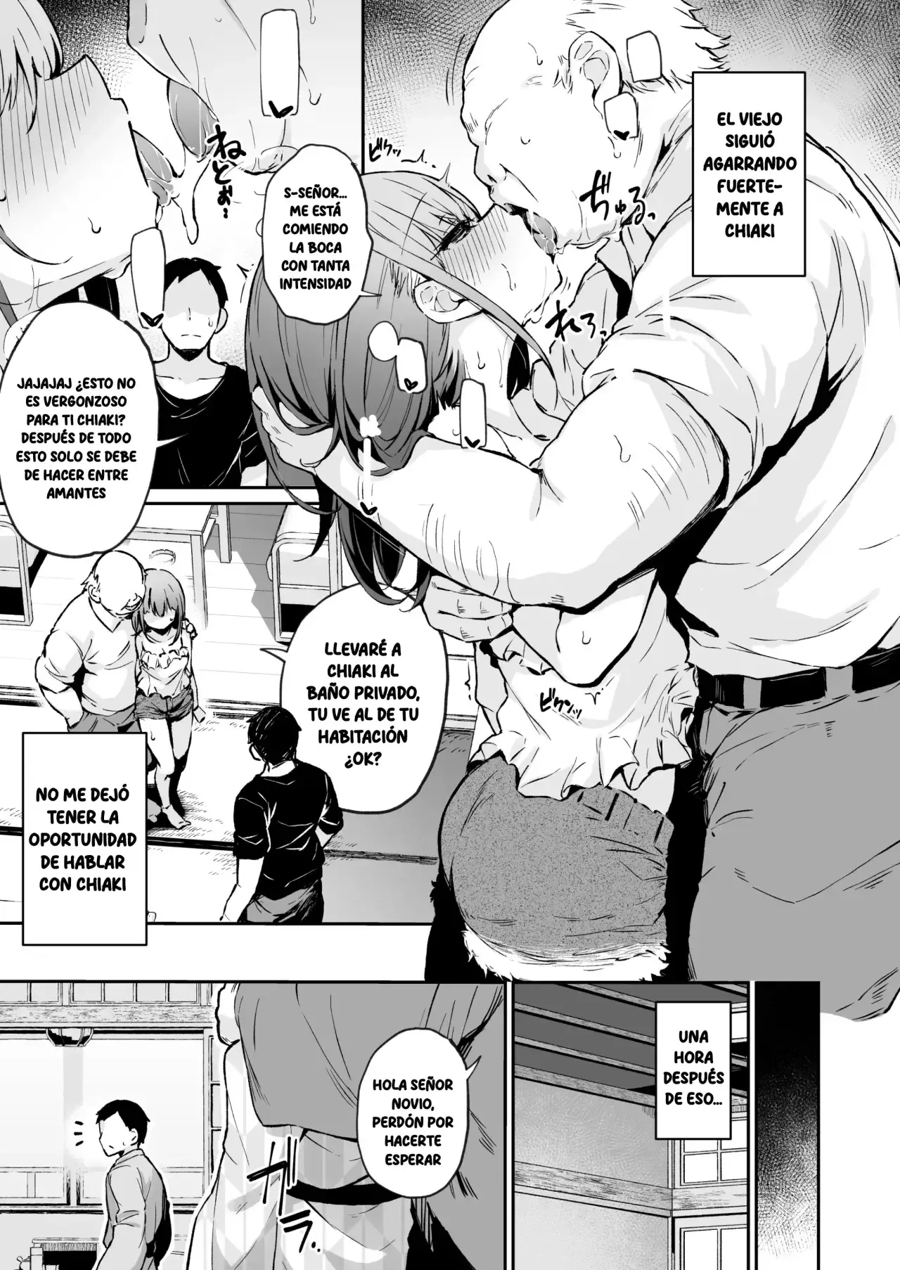 Enkou Kanojo to Kengakukai 2 | Citas Pagadas al Lado de mi Novia Prostituta 2 - Page 12