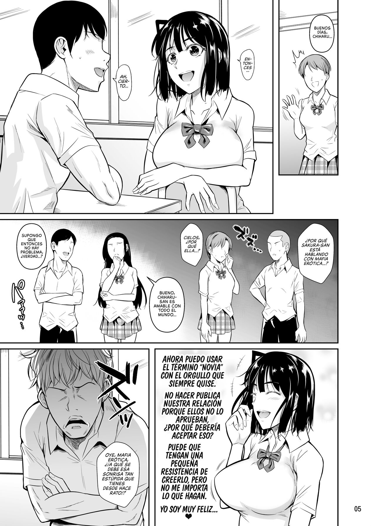 Bocchi no Mob ga Tadashii Sentaku o Shite Seiso Shoujo to Tsukiau. 2 Mochiron Sex | Un Mafioso Erótico toma la Decisión Correcta y Sale con una Chica Estupenda 2. Y por supuesto tienen Sexo - Page 6