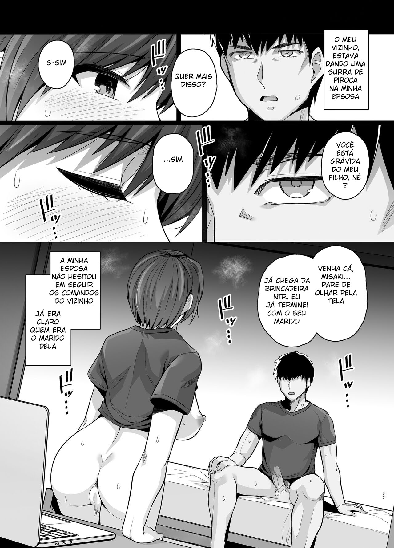 Até Que Minha Esposa Se Torne A Fêmea de Outro Homem. - Page 69