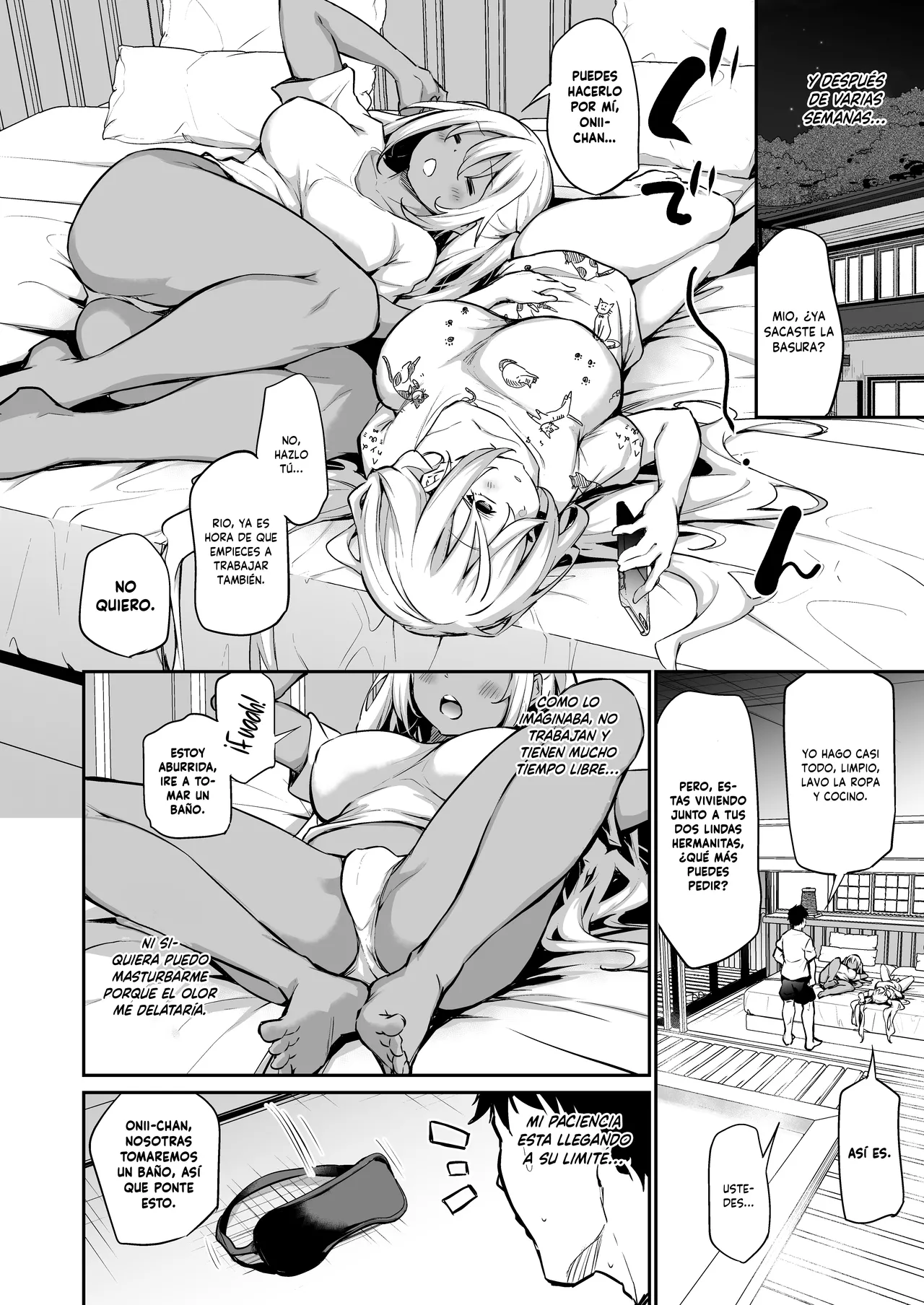 Imouto-tachi o Haramasenai to Derarenai Mura | Un Pueblo del que no Puedo Salir a Menos que Embarace a Mis Hermanas - Page 7