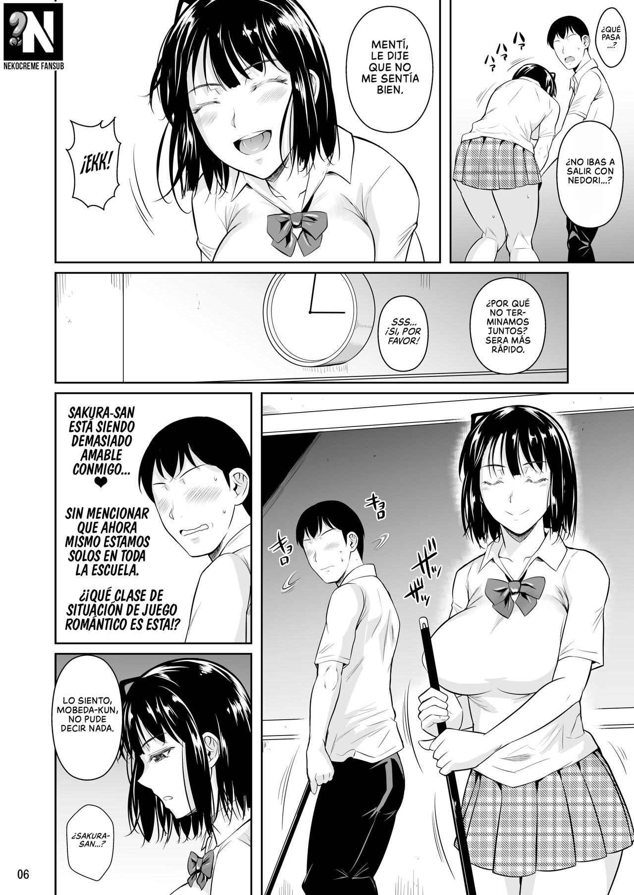 Bocchi no Mob ga Tadashii Sentaku o Shite Seiso Shoujo to Tsukiau. Mochiron Sex mo Suru | Un Mafioso Erótico toma la Decisión Correcta y Sale con una Chica Estupenda. Y por supuesto tienen Sexo - Page 7