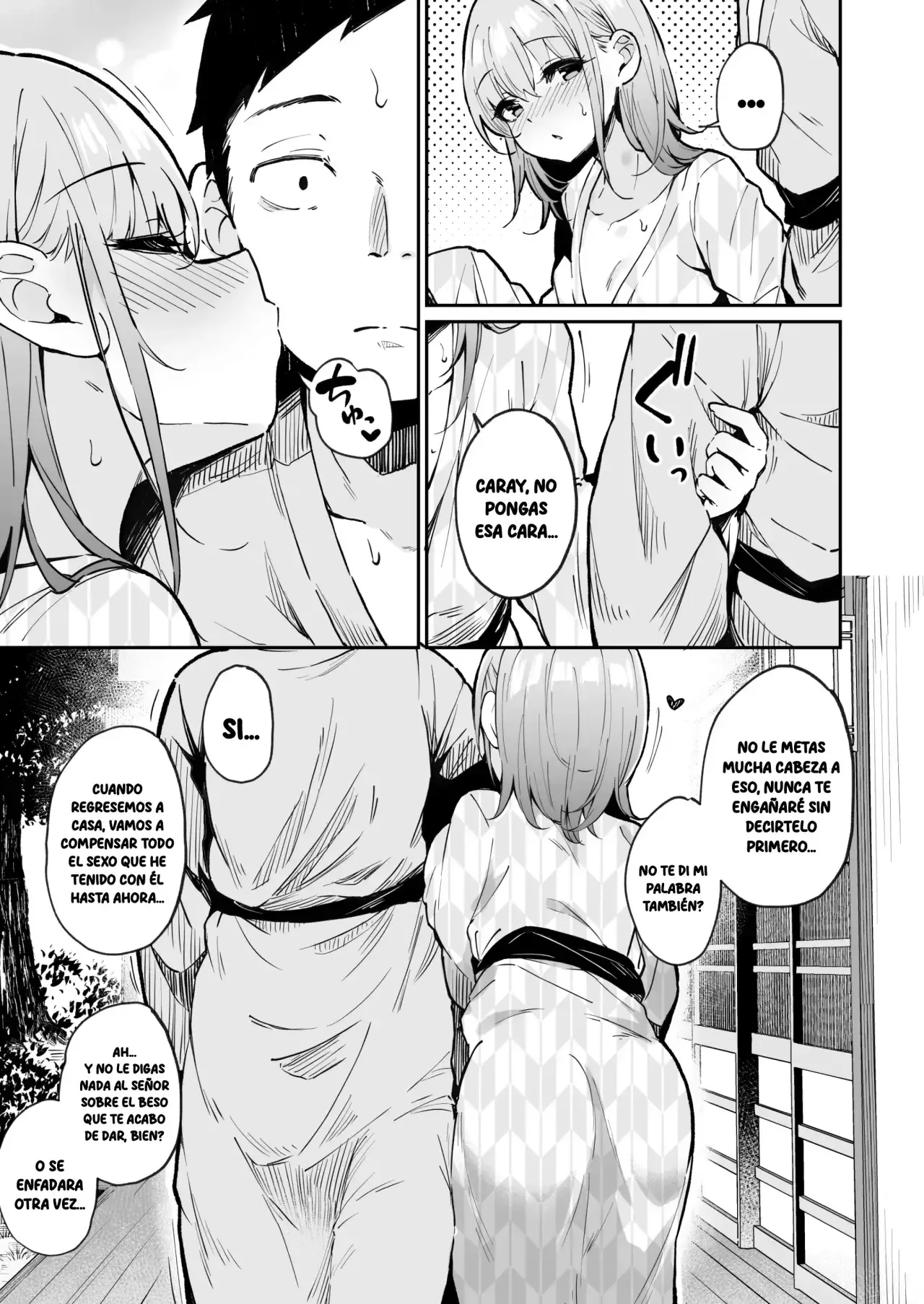 Enkou Kanojo to Kengakukai 2 | Citas Pagadas al Lado de mi Novia Prostituta 2 - Page 28