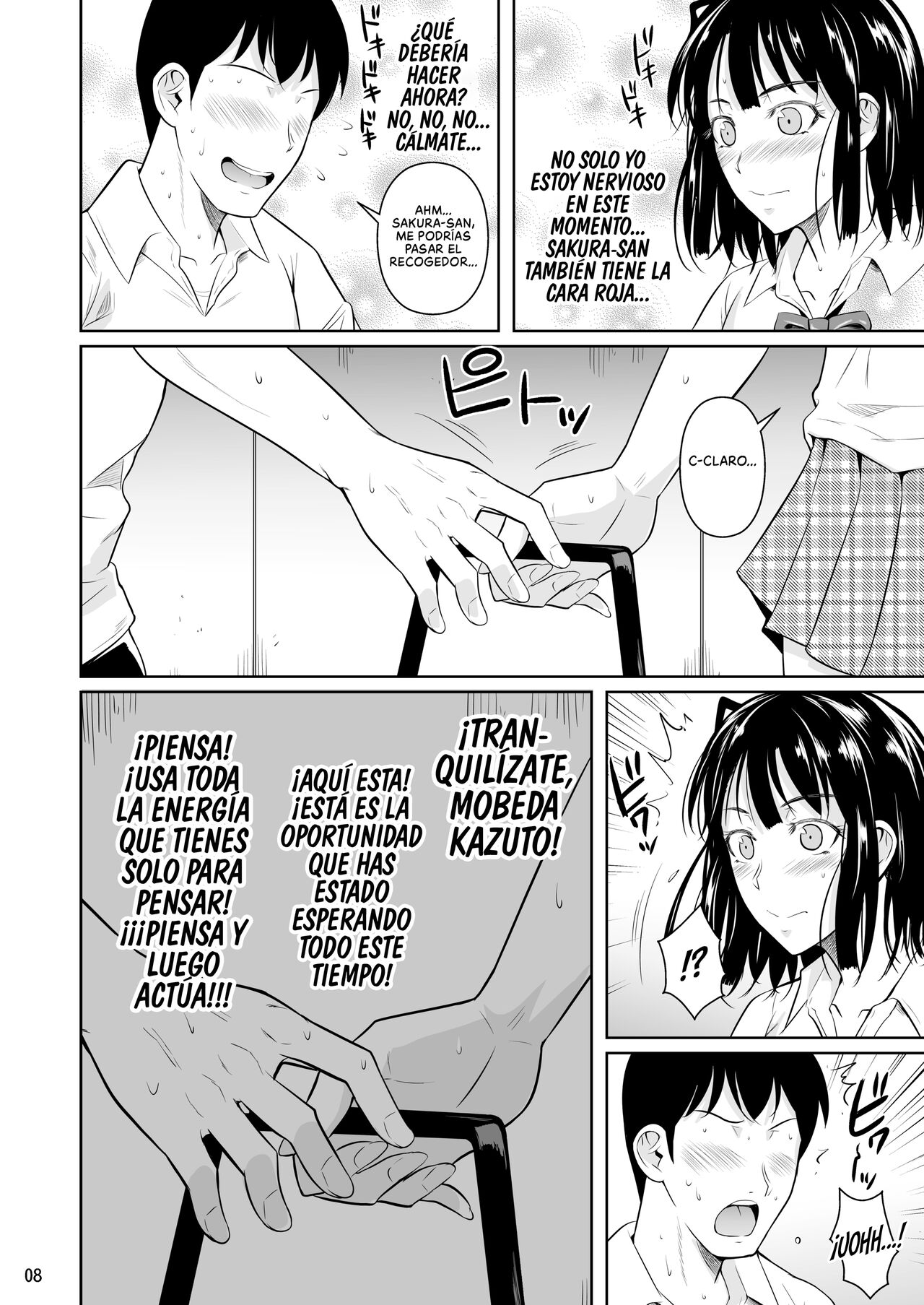 Bocchi no Mob ga Tadashii Sentaku o Shite Seiso Shoujo to Tsukiau. Mochiron Sex mo Suru | Un Mafioso Erótico toma la Decisión Correcta y Sale con una Chica Estupenda. Y por supuesto tienen Sexo - Page 9