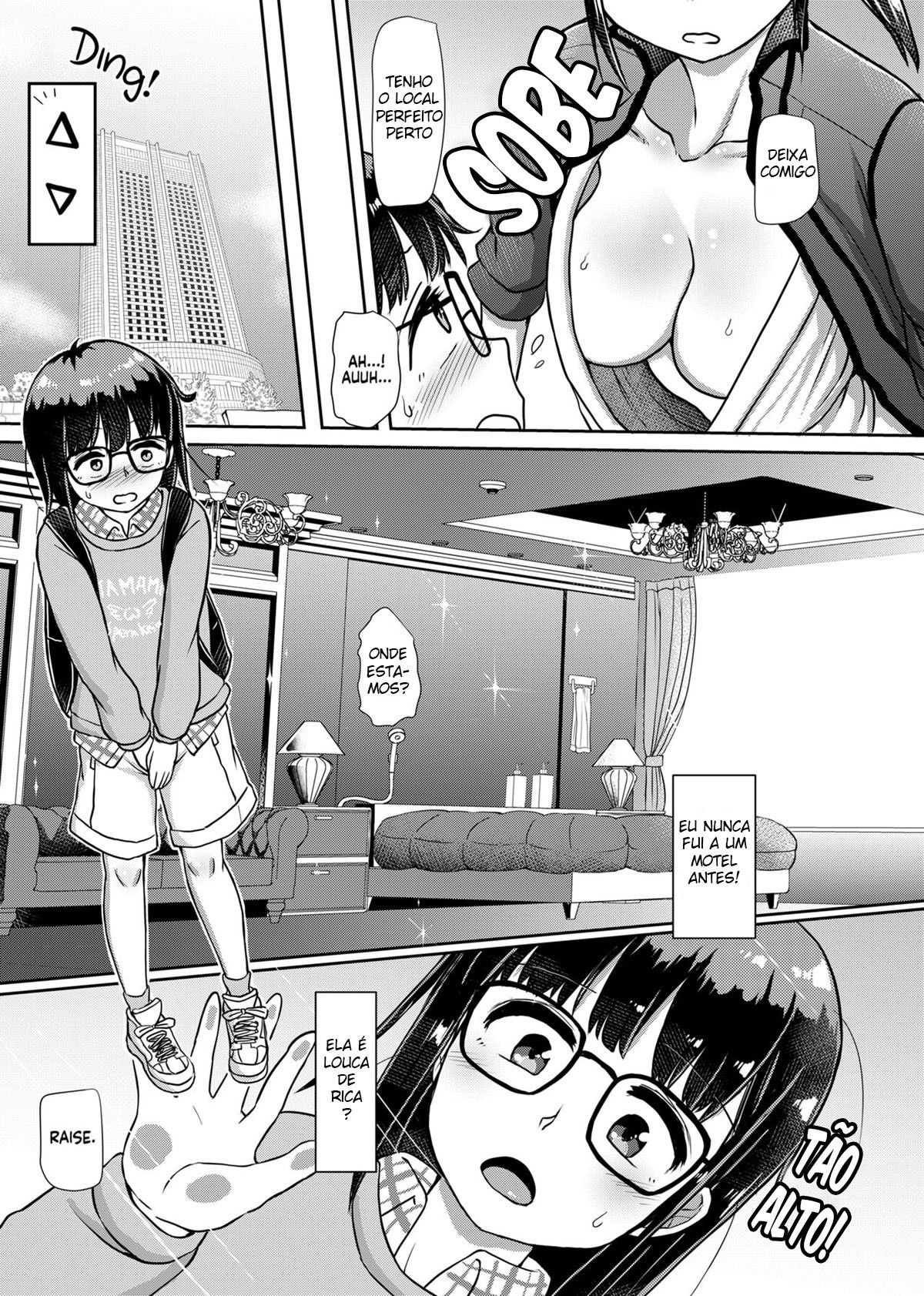 Dias de Futanari com um Pênis Torto - Page 8
