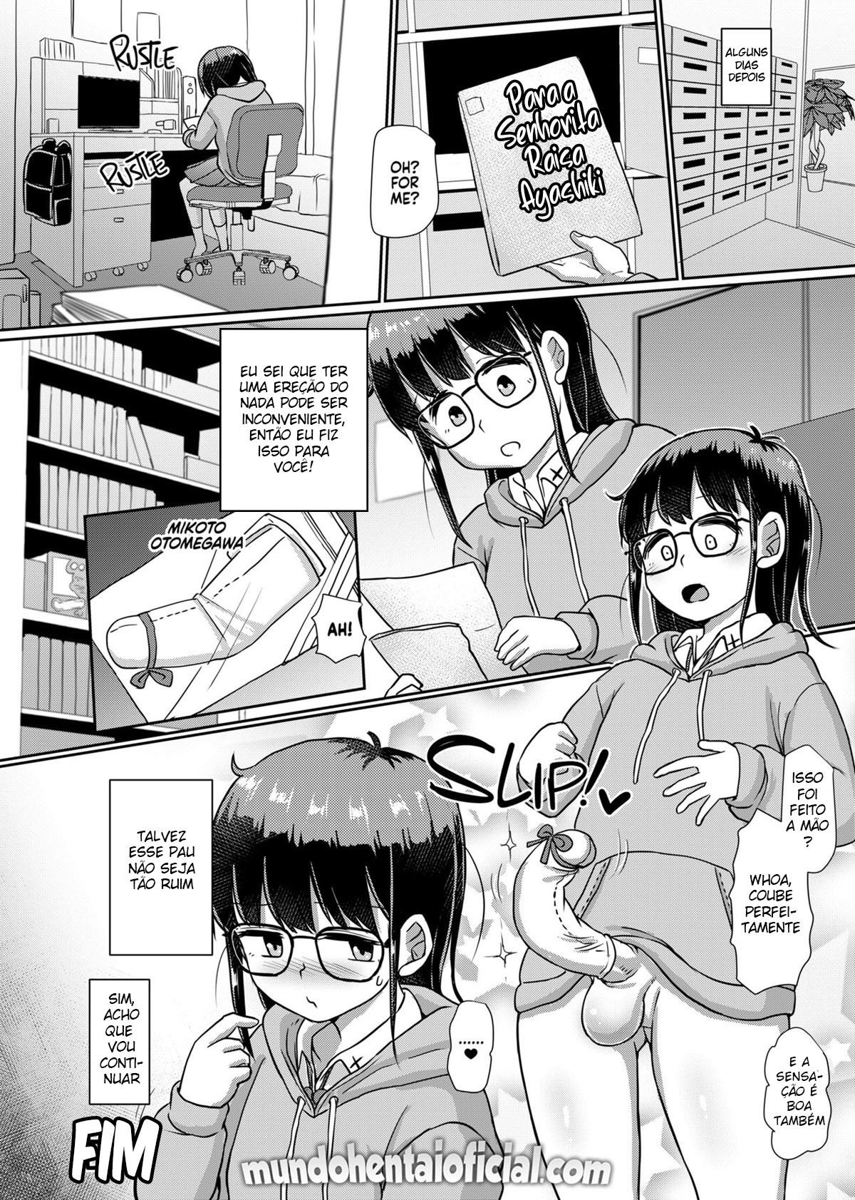 Dias de Futanari com um Pênis Torto - Page 27