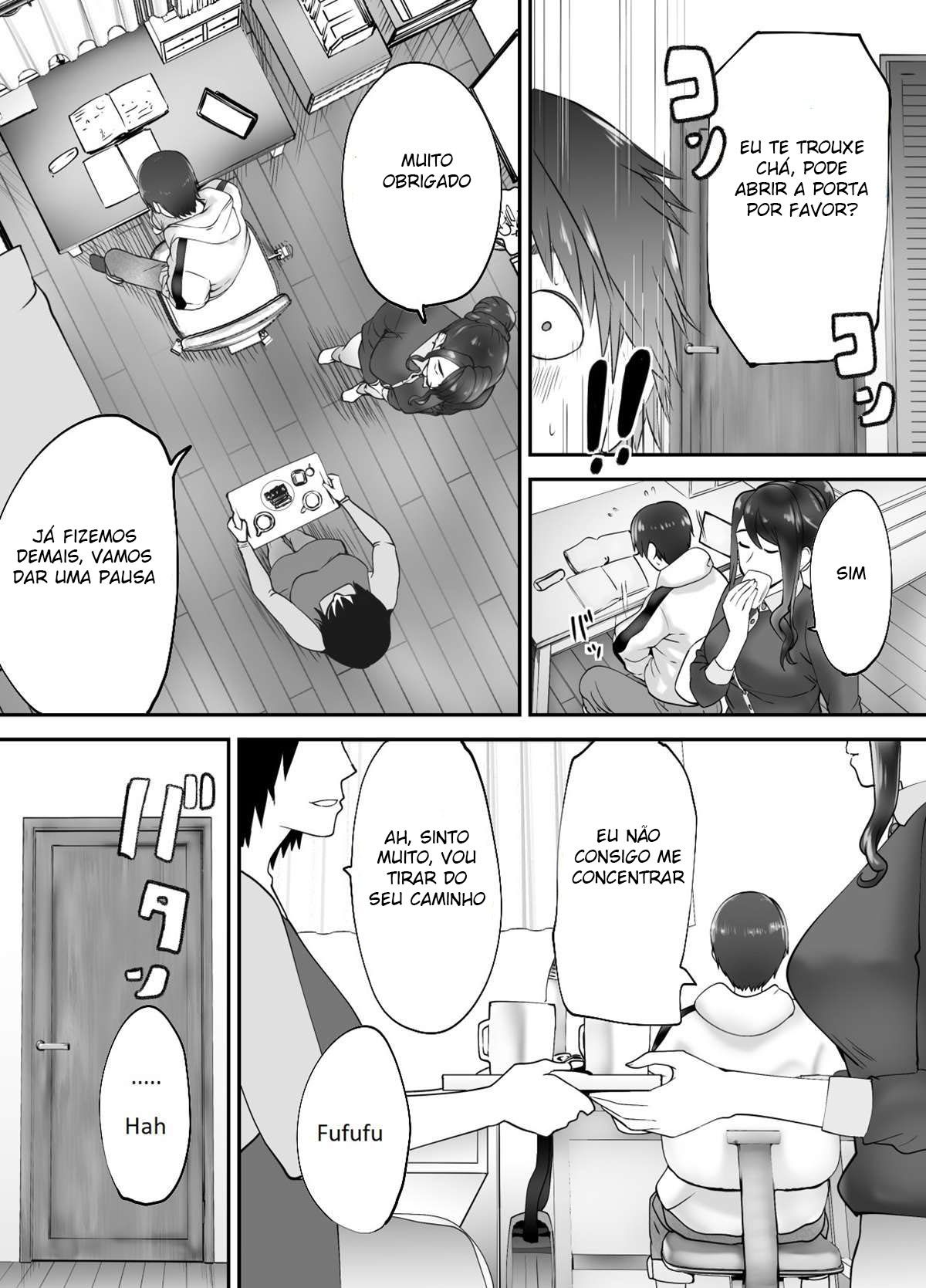 Meu Amigo de Infância Está Fazendo Sexo com Minha Mãe 3 - Page 47