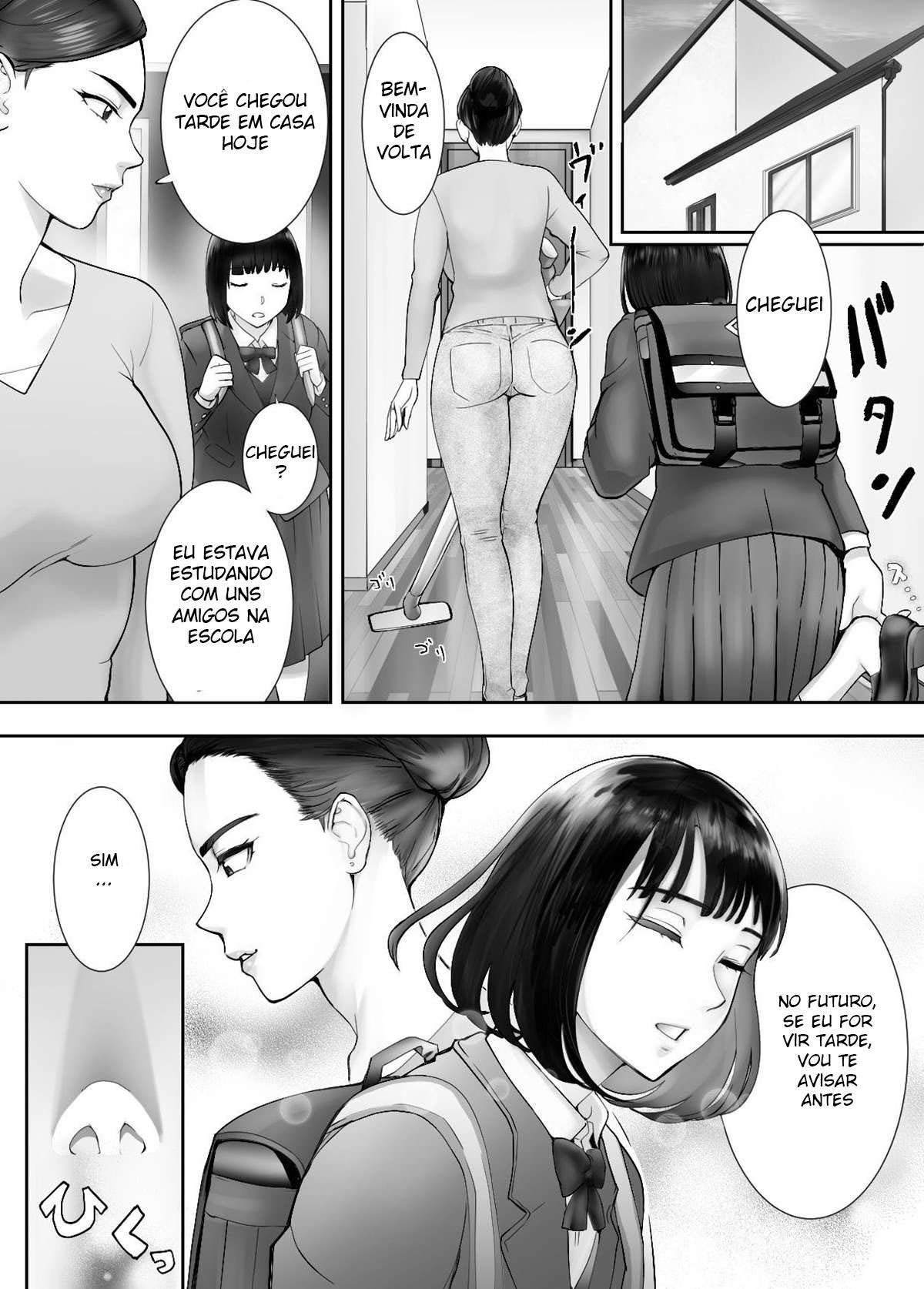 Meu Amigo de Infância Está Fazendo Sexo com Minha Mãe 4 - Page 67