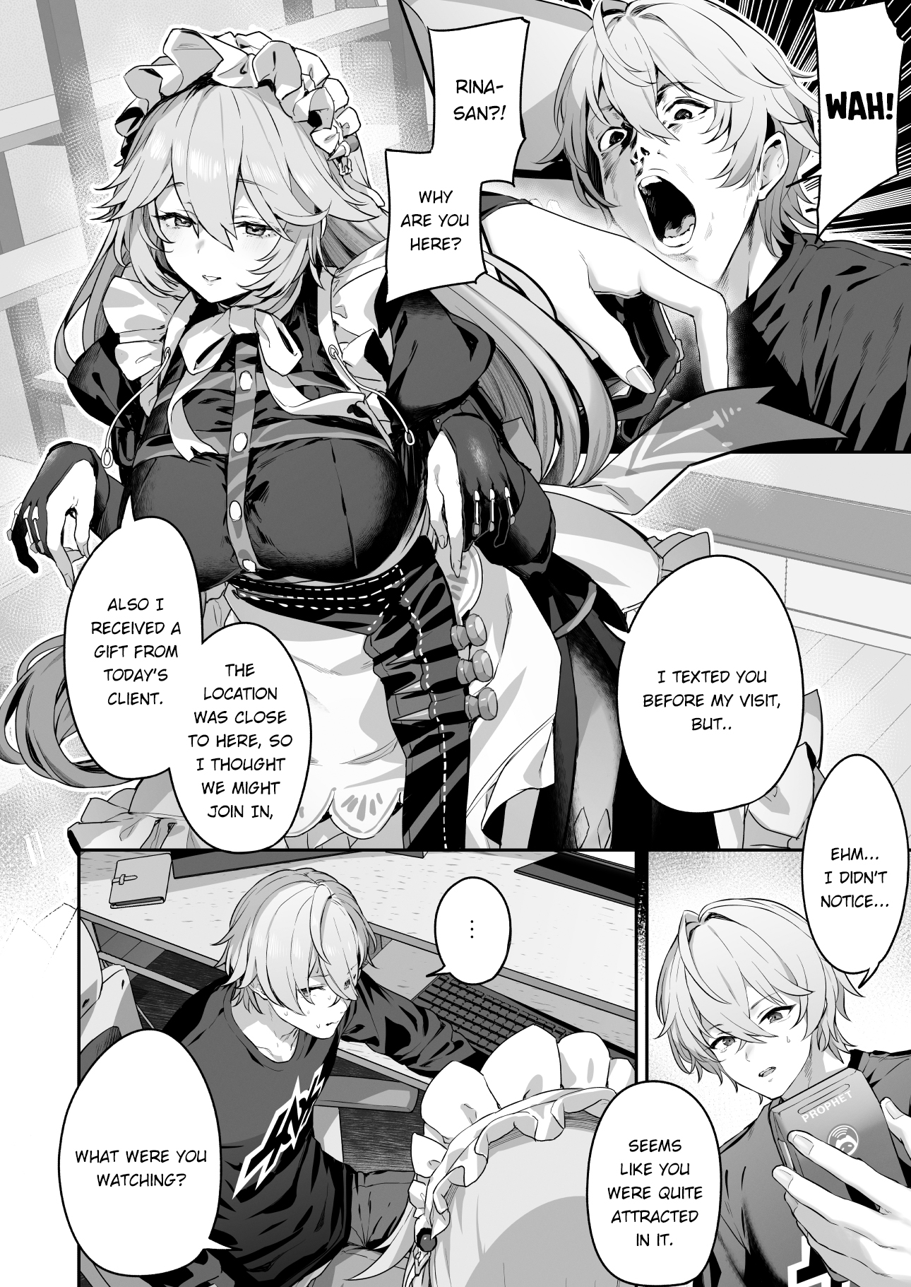 Maid-chou Rina no Tokubetsu Ura Service - Page 4