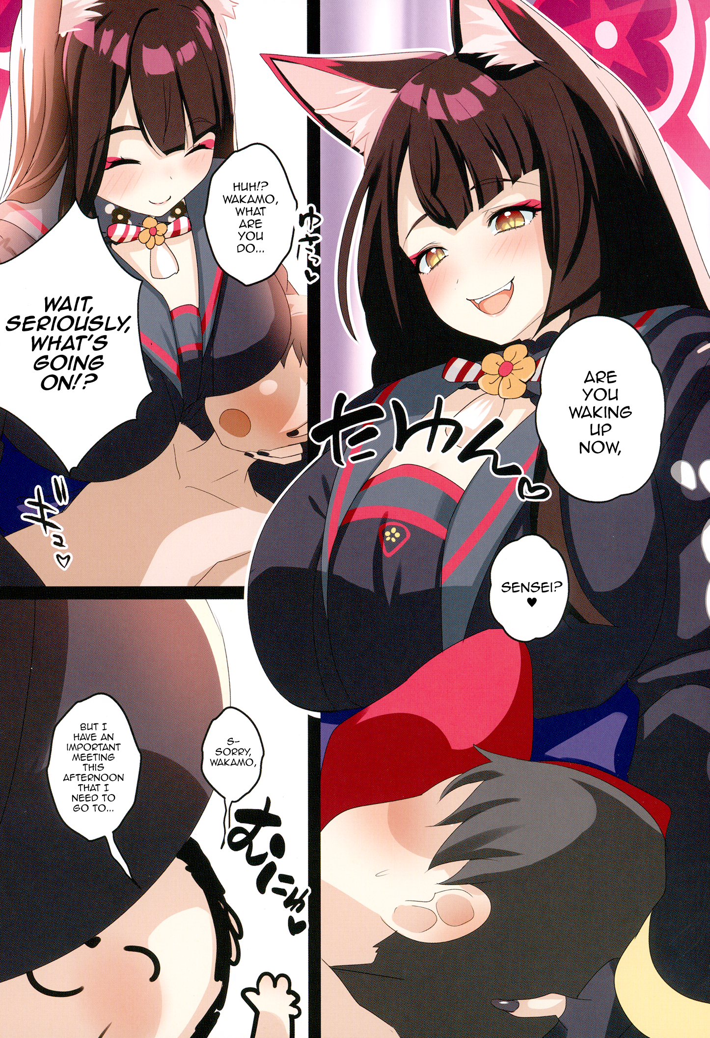 Wakamo Wa Mou Gaman Dekimasen | Wakamo Can’t Hold Back Any Longer - Page 7