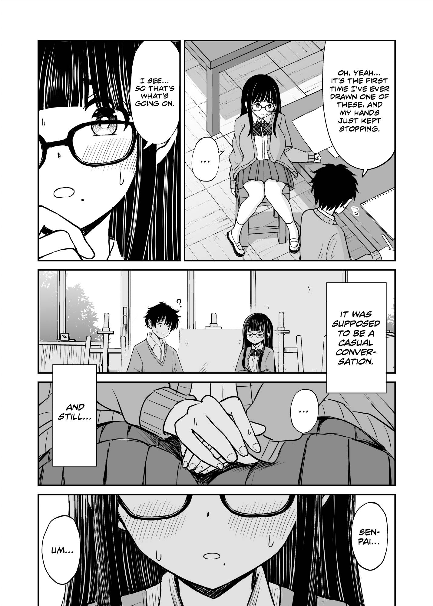 Bijutsubu no Kyonyuu Kouhai ga Nude Model ni Natta Kekka Amari ni Ero Sugite Ore no Geijutsu ga Bakuhatsushita Hanashi - Page 10