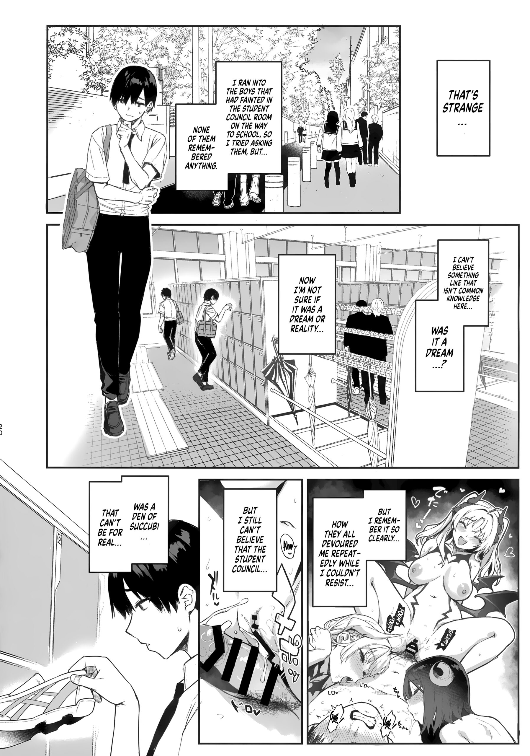 Succubus Seitokai Shiko Shiko Shikkoubu | Succubus Student Council Milking Club - Page 20