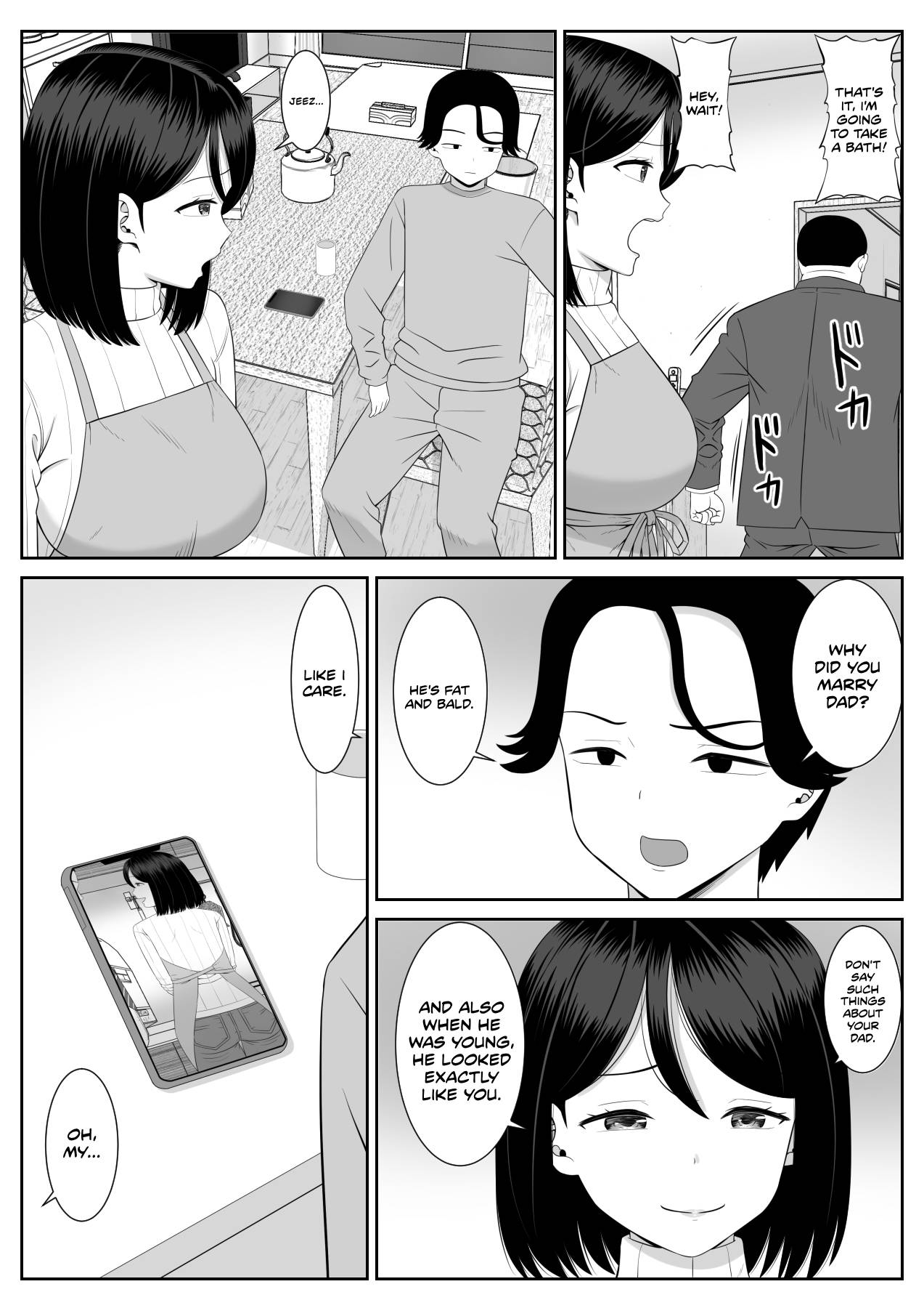 Shishunki Musuko wa Okaa-san ni Yokujou suru - Page 4