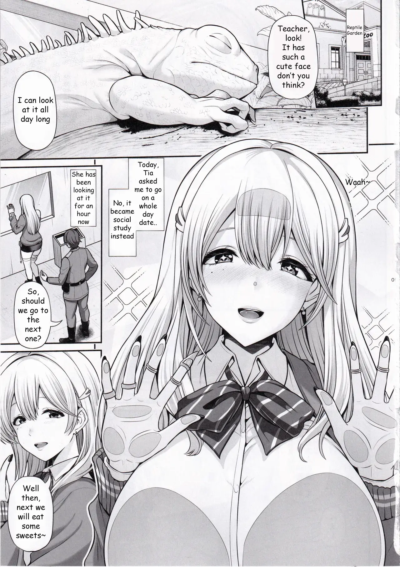 Tia to Issho ni Kimochi Yoku Naro | Feeling Good Together with Tia - Page 4