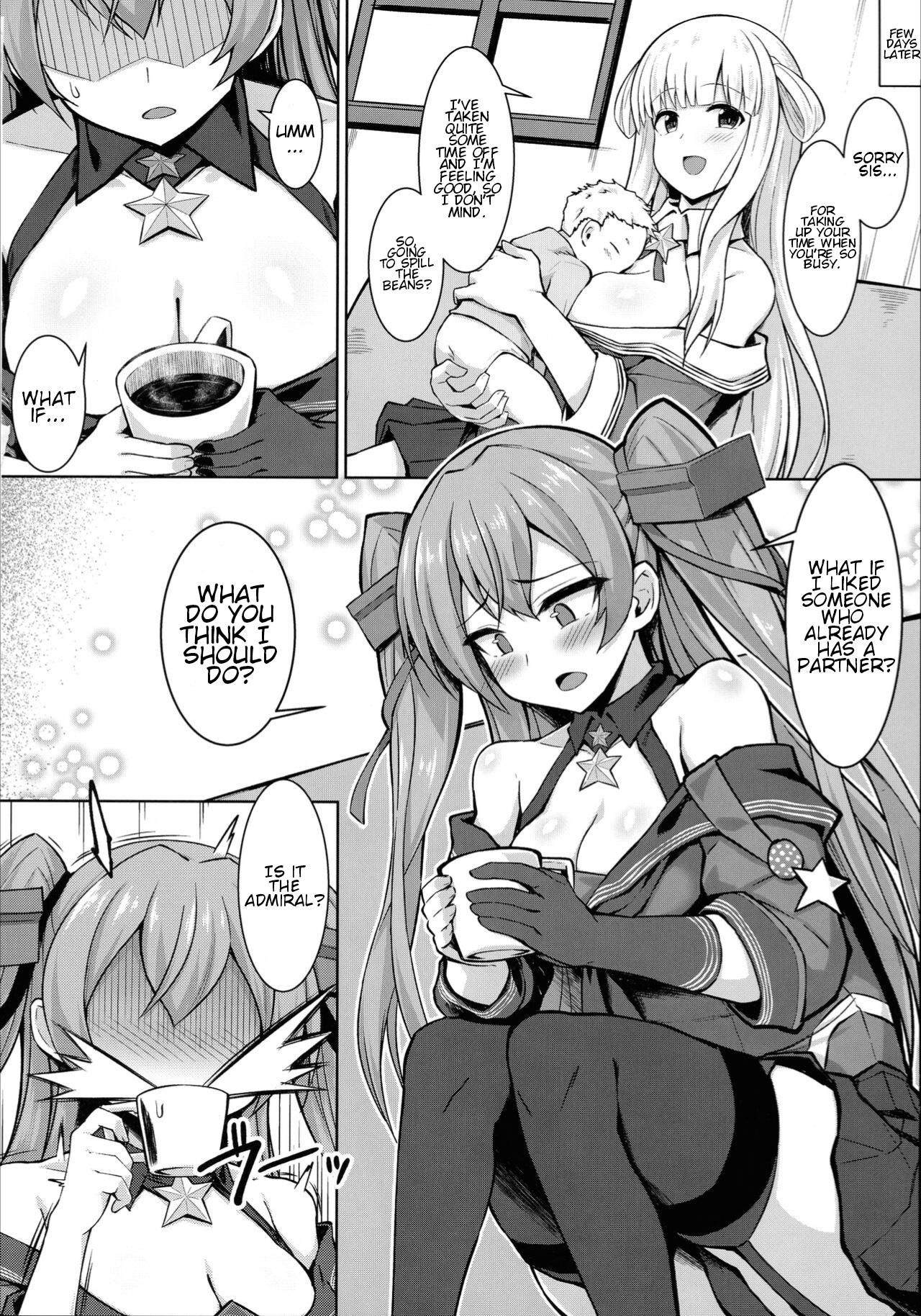Sankyuu-chuu no Fletcher ni Johnston ga Kuwawatte Futari de Aka-chan o Ninshin suru Hon - Page 4