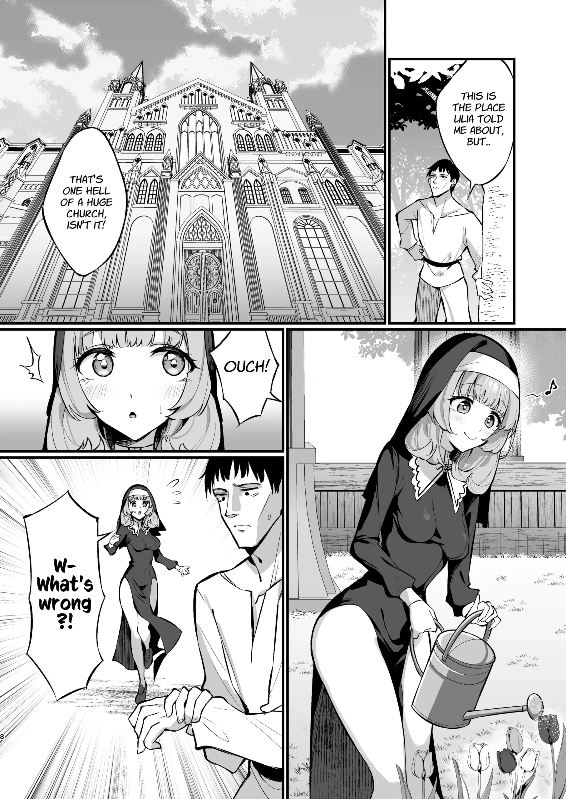 Sister Kanzen Haiboku. ~Muchi na Sister ga honnou de Hatsujo Koubi Surumade~ | A Sister’s Absolute Defeat: Until an Innocent Nun Enters Heat and Indulges in Passionate Mating Sex - Page 8