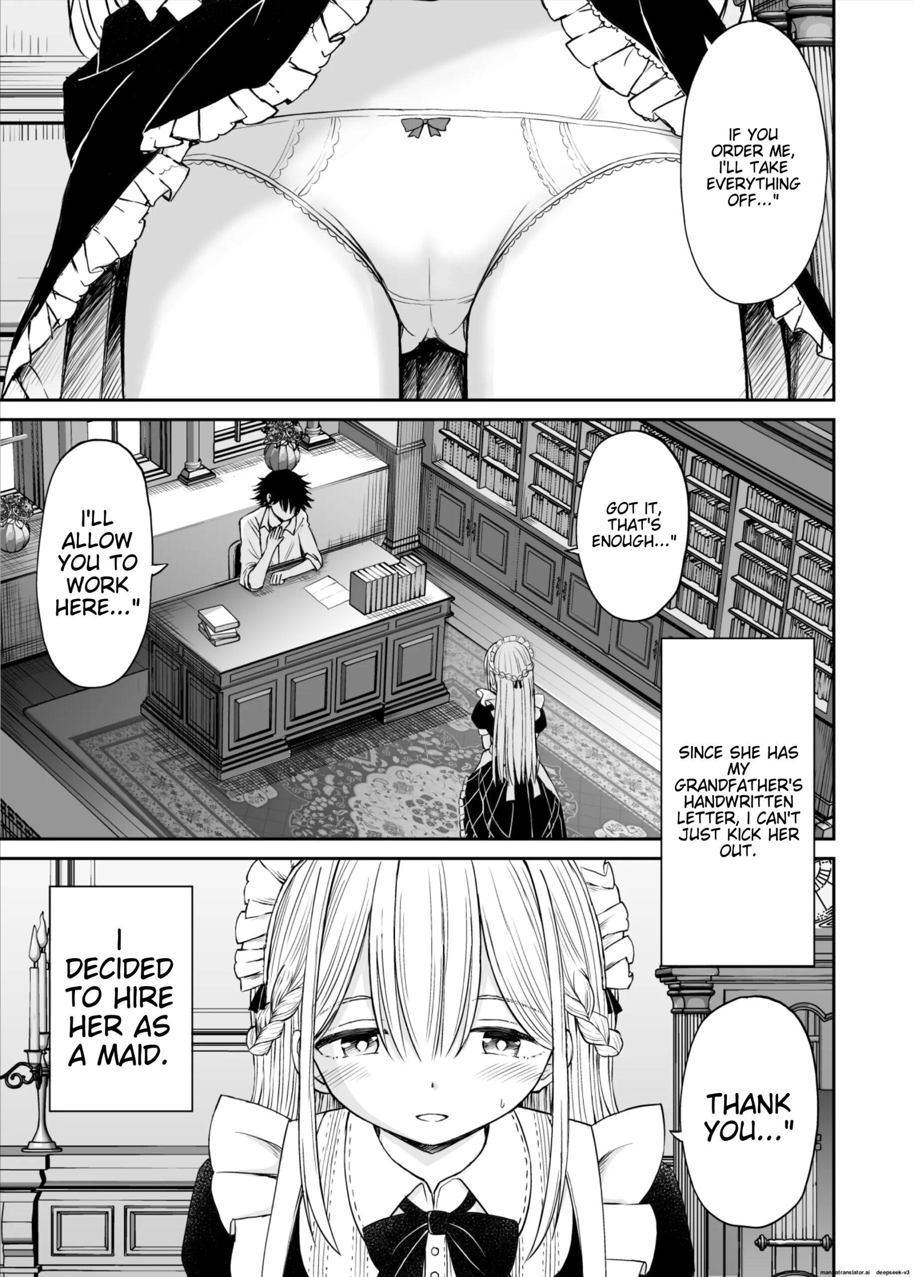 Yawaraka Maid no Gohoushi Sex | Soft maid service sex - Page 8