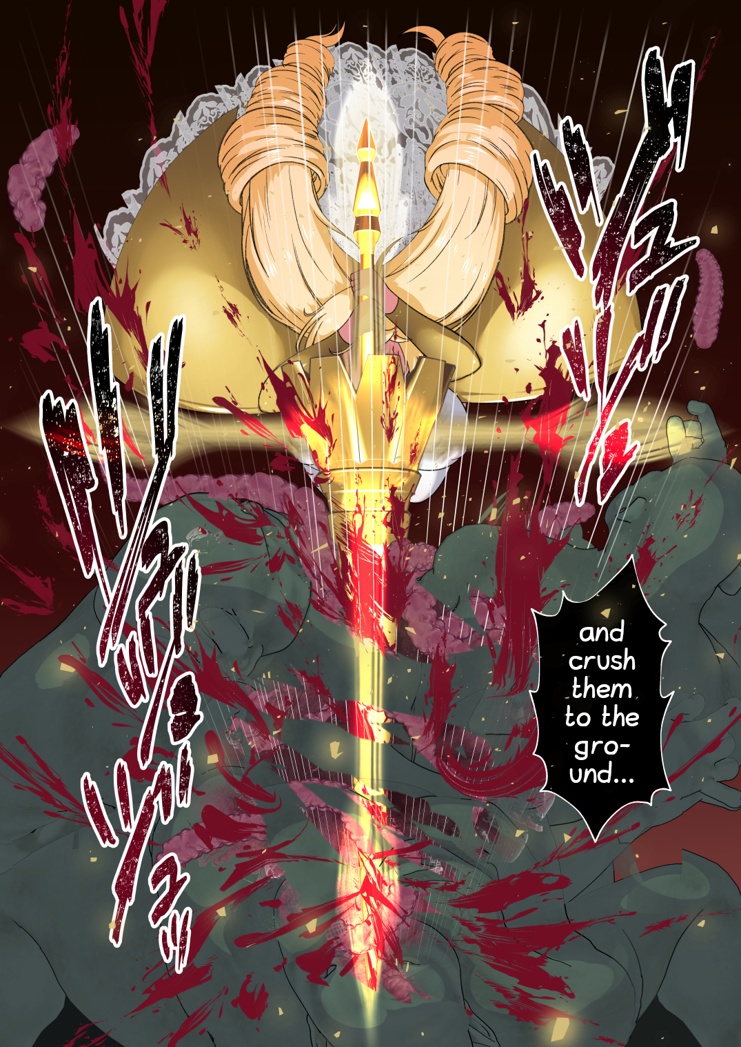 Himekishi Elsa wa Orc ni Haiboku -High-Leg ga Nimata Shikkin! Haraboko Tairyou Omorashi Mesuochi!- - Page 8