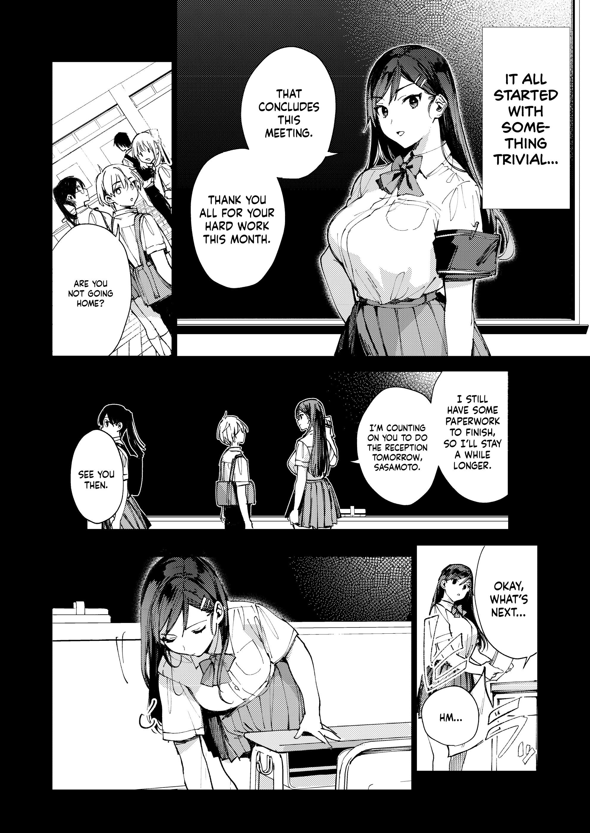 Kiritsu ni Kibishii Fuuki Iinchou wa Kounai de Himitsu no Dosukebe Onanie ga Yamerarenai! | The Strict Head of the DIsciplinary Committee Just Can’t Stop Masturbating at School! - Page 9
