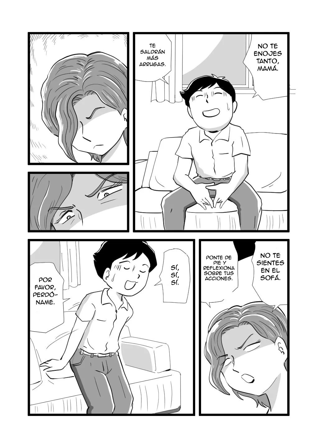 Kigen no Warui Haha wo Koufuku ni Saseta Musuko – El Hijo que Consiguió Hacer Feliz a su Gruñona Madre - Page 10