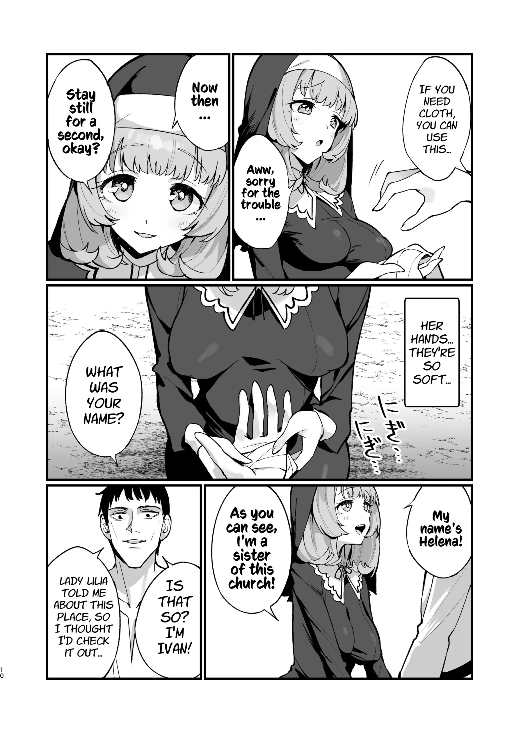 Sister Kanzen Haiboku. ~Muchi na Sister ga honnou de Hatsujo Koubi Surumade~ | A Sister’s Absolute Defeat: Until an Innocent Nun Enters Heat and Indulges in Passionate Mating Sex - Page 10