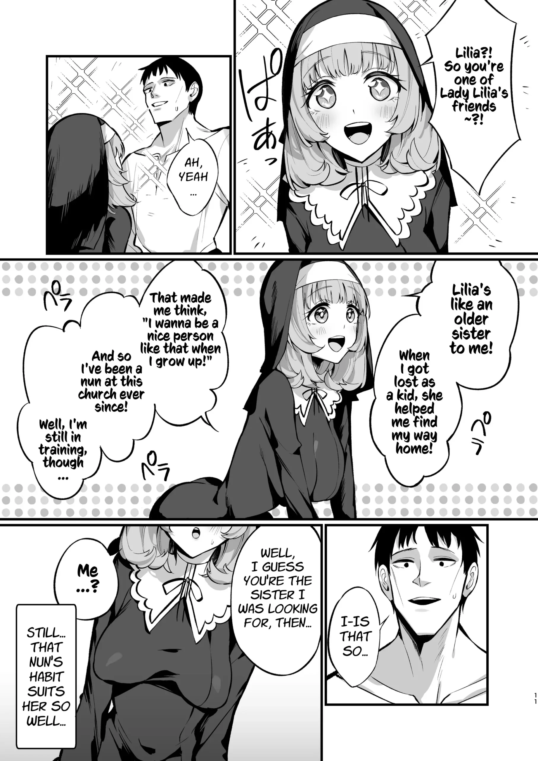 Sister Kanzen Haiboku. ~Muchi na Sister ga honnou de Hatsujo Koubi Surumade~ | A Sister’s Absolute Defeat: Until an Innocent Nun Enters Heat and Indulges in Passionate Mating Sex - Page 11