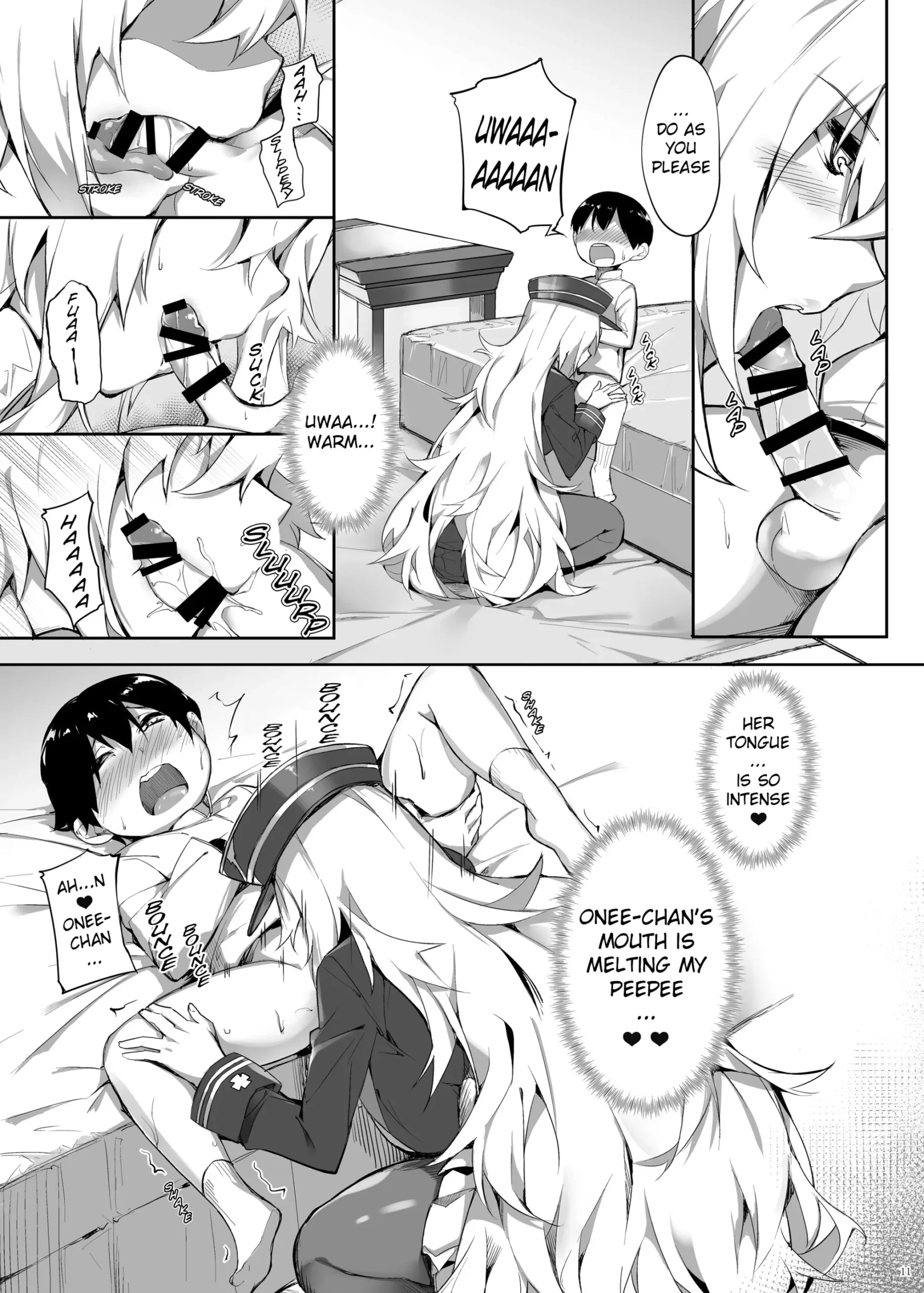 Zeppelin no Shota Aiyoku Hogo | Zeppelin’s Lewd Shota Babysitting - Page 11