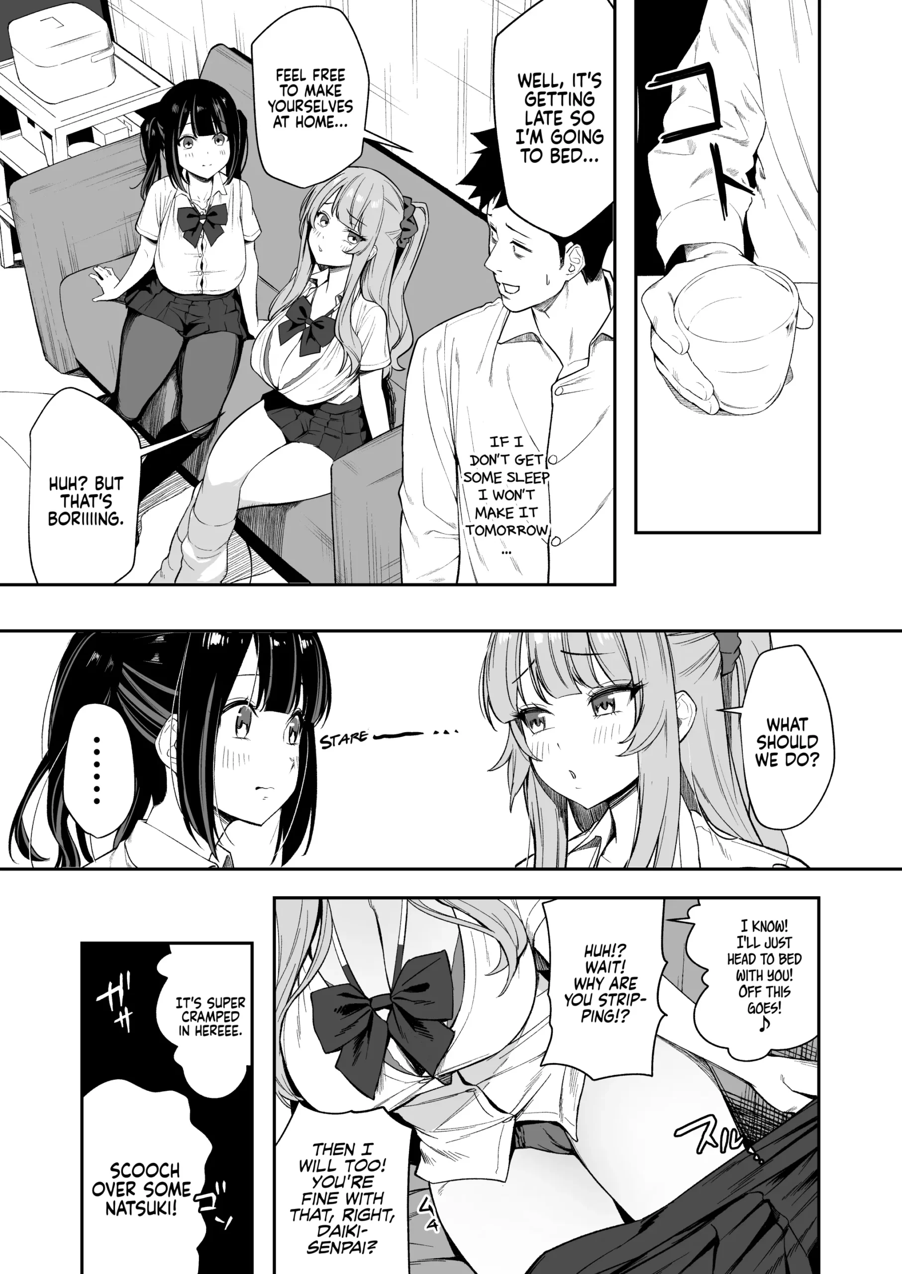 Senpai, Kyou Tomatte mo Ii yo ne? | Can we stay at your place tonight Senpai? - Page 12