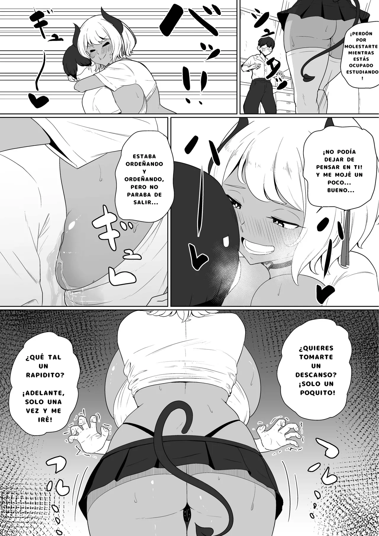 inma na Osananajimi no Sakunyuu Jijou ”Houkago Onedari Chichishibori Hen” | ¡¿Ordeñar a Mi Amiga Súcubo de la Infancia?! ”¡Rogando que la Expriman Después de la Escuela!” - Page 12