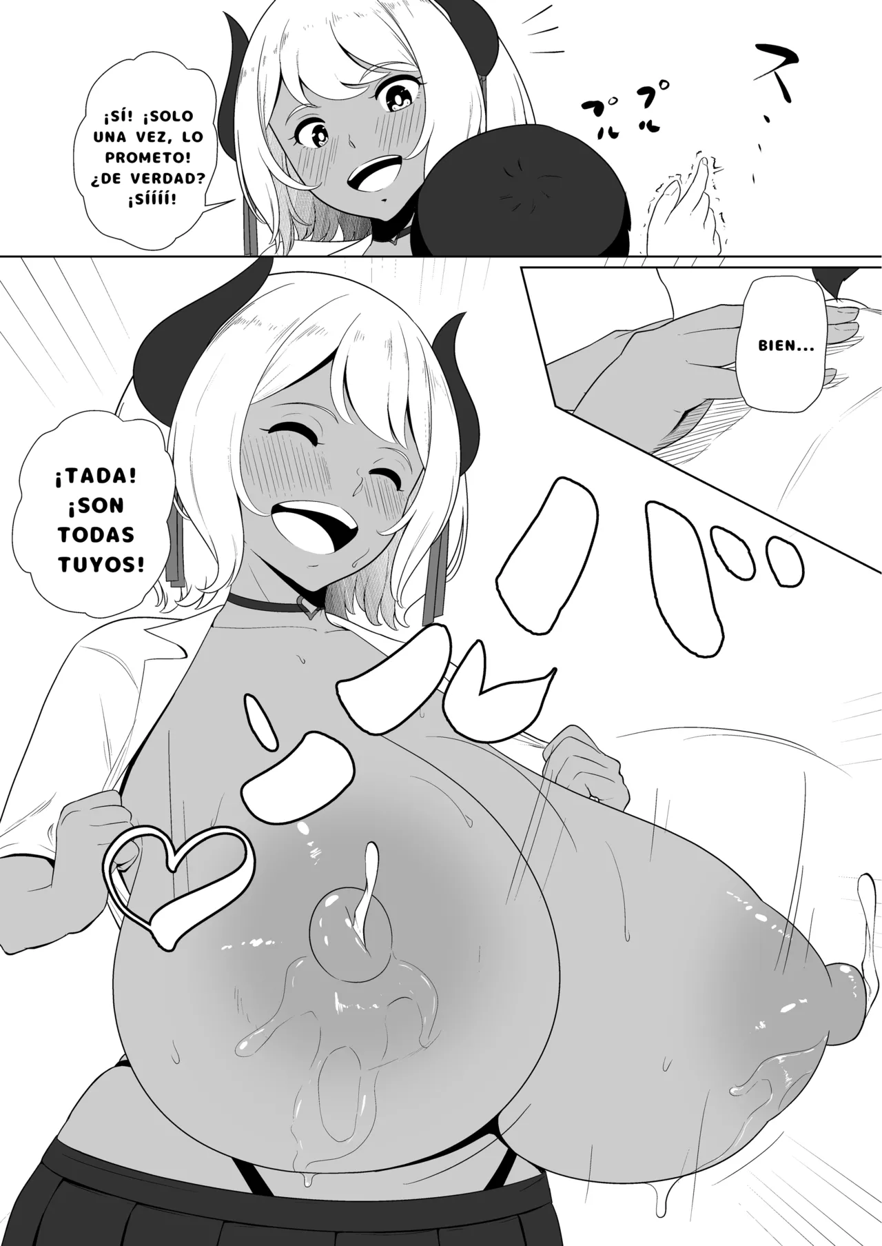inma na Osananajimi no Sakunyuu Jijou ”Houkago Onedari Chichishibori Hen” | ¡¿Ordeñar a Mi Amiga Súcubo de la Infancia?! ”¡Rogando que la Expriman Después de la Escuela!” - Page 13