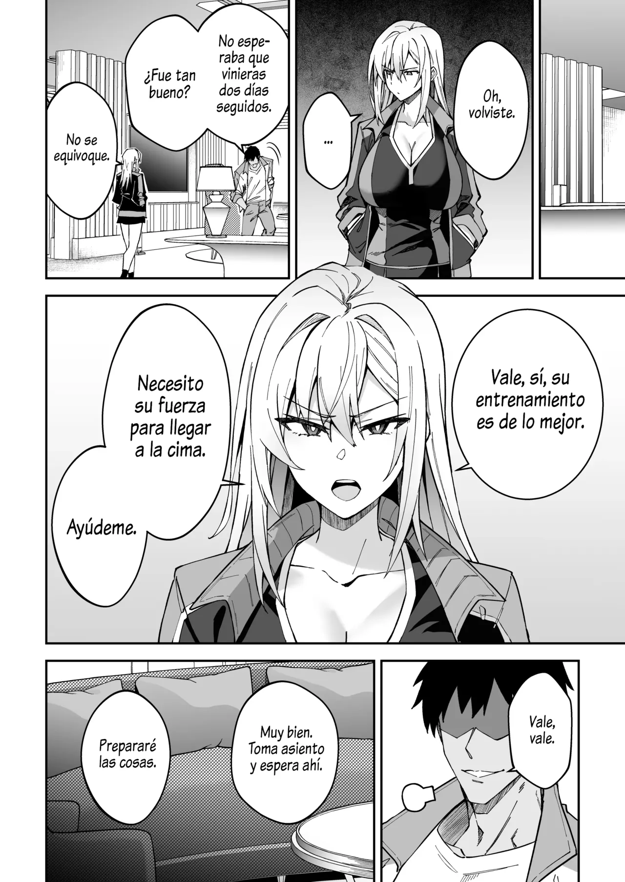 Gachihame SEX Shidou | Entrenamiento SEXual Intesivo - Page 14