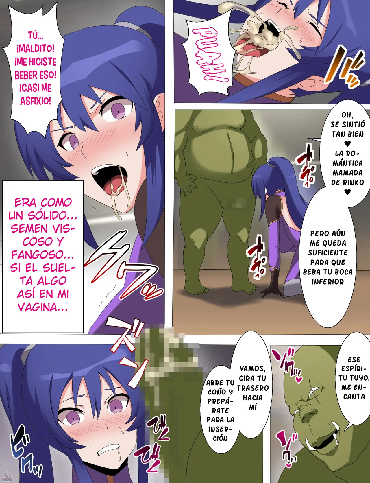 Rinko Netorare Orc no Haramizuma to Natta Hi | Rinko fue Infiel el Día que se Convirtió en la Esposa Embarazada de un Orco - Page 15