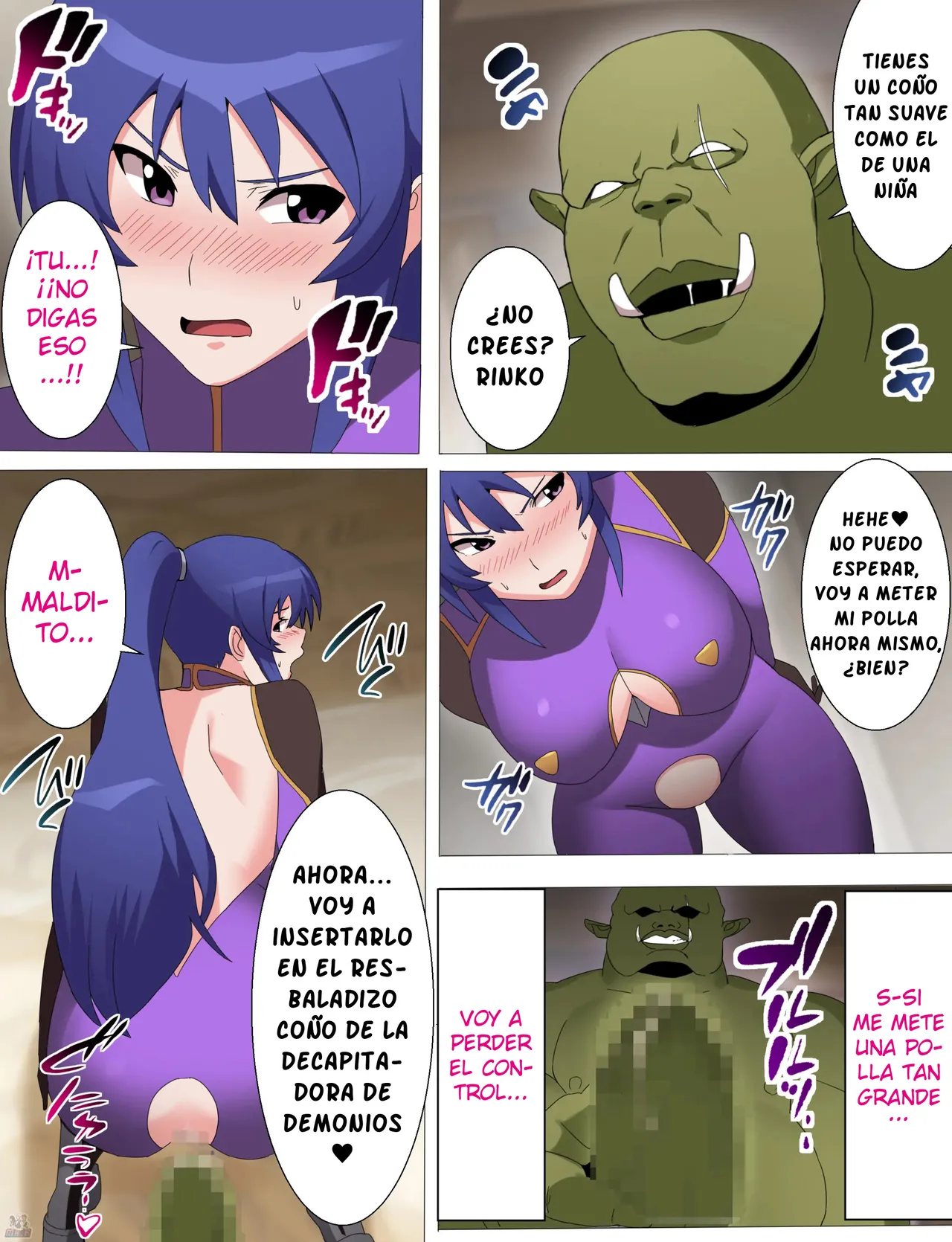Rinko Netorare Orc no Haramizuma to Natta Hi | Rinko fue Infiel el Día que se Convirtió en la Esposa Embarazada de un Orco - Page 17