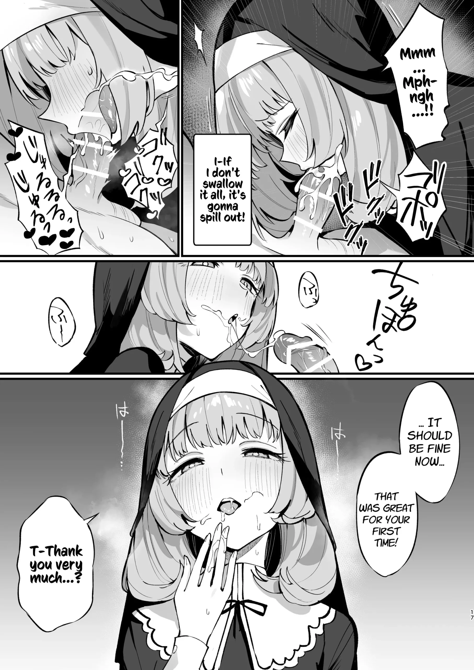 Sister Kanzen Haiboku. ~Muchi na Sister ga honnou de Hatsujo Koubi Surumade~ | A Sister’s Absolute Defeat: Until an Innocent Nun Enters Heat and Indulges in Passionate Mating Sex - Page 17