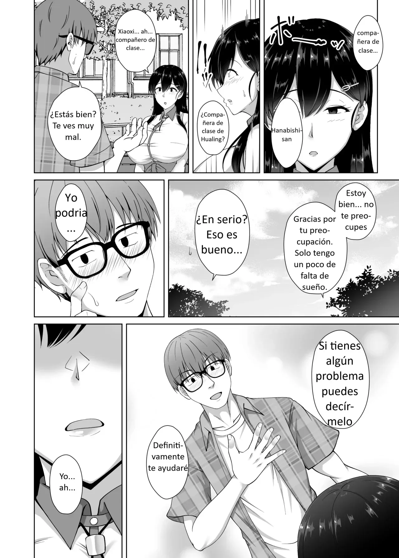 Kanojo ga Kami o Someta Wake ~Kataomoi no Seiso Kurokami Ojou-sama ga Boku no Shiranai Tokoro de Otoko no Aji o Oboeru Hanashi~ | La Razón por la que se Pintó el Cabello ~La Historia de una Joven de Cabello Negro Puro que Está Enamorada de un Hombre sin que Yo lo Sepa~ - Page 18