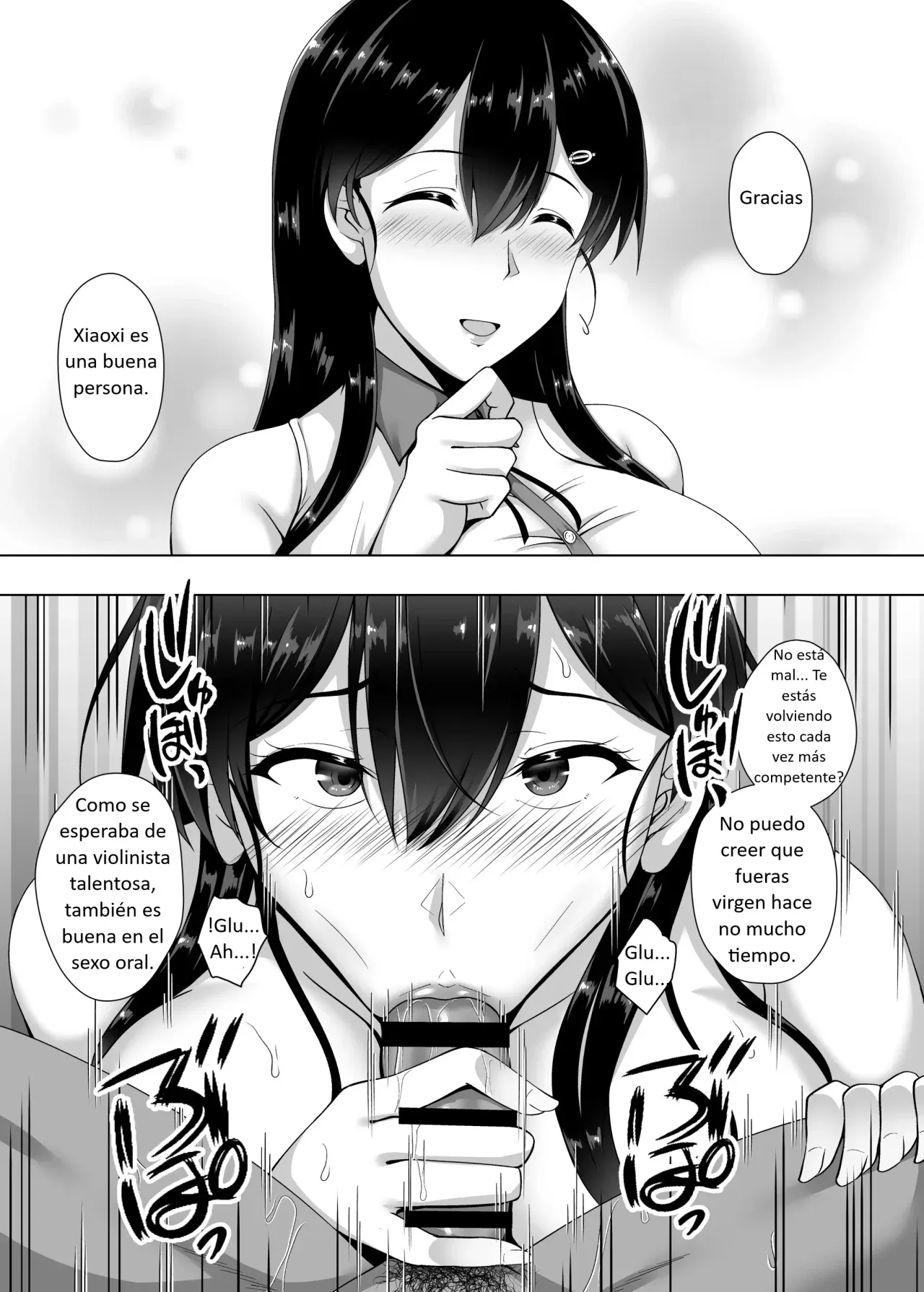Kanojo ga Kami o Someta Wake ~Kataomoi no Seiso Kurokami Ojou-sama ga Boku no Shiranai Tokoro de Otoko no Aji o Oboeru Hanashi~ | La Razón por la que se Pintó el Cabello ~La Historia de una Joven de Cabello Negro Puro que Está Enamorada de un Hombre sin que Yo lo Sepa~ - Page 19