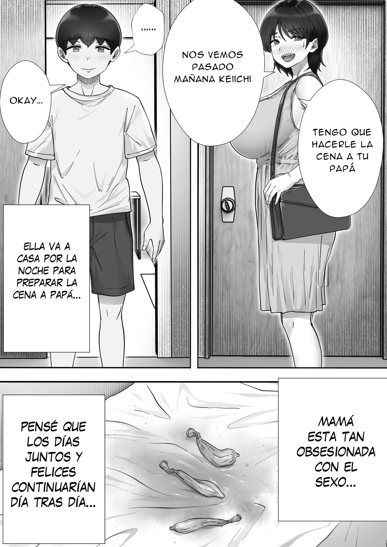 DeliHeal Kaa-chan 3 ~Daisukina Kaa-chan to Yari Makuri Handousei Sei Katsu~ | DeliHeal Kaa-chan 3 ~Teniendo Sexo con mi Madre y Nuestra Vida de Convivencia a Medias~ - Page 19
