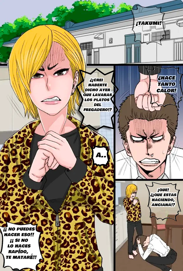 Chou Okkanai Uchi no Yankee Kaa-chan ga Charao no Zurumuke Chinpo ni Kanzen Haiboku shita Hanashi - Page 2