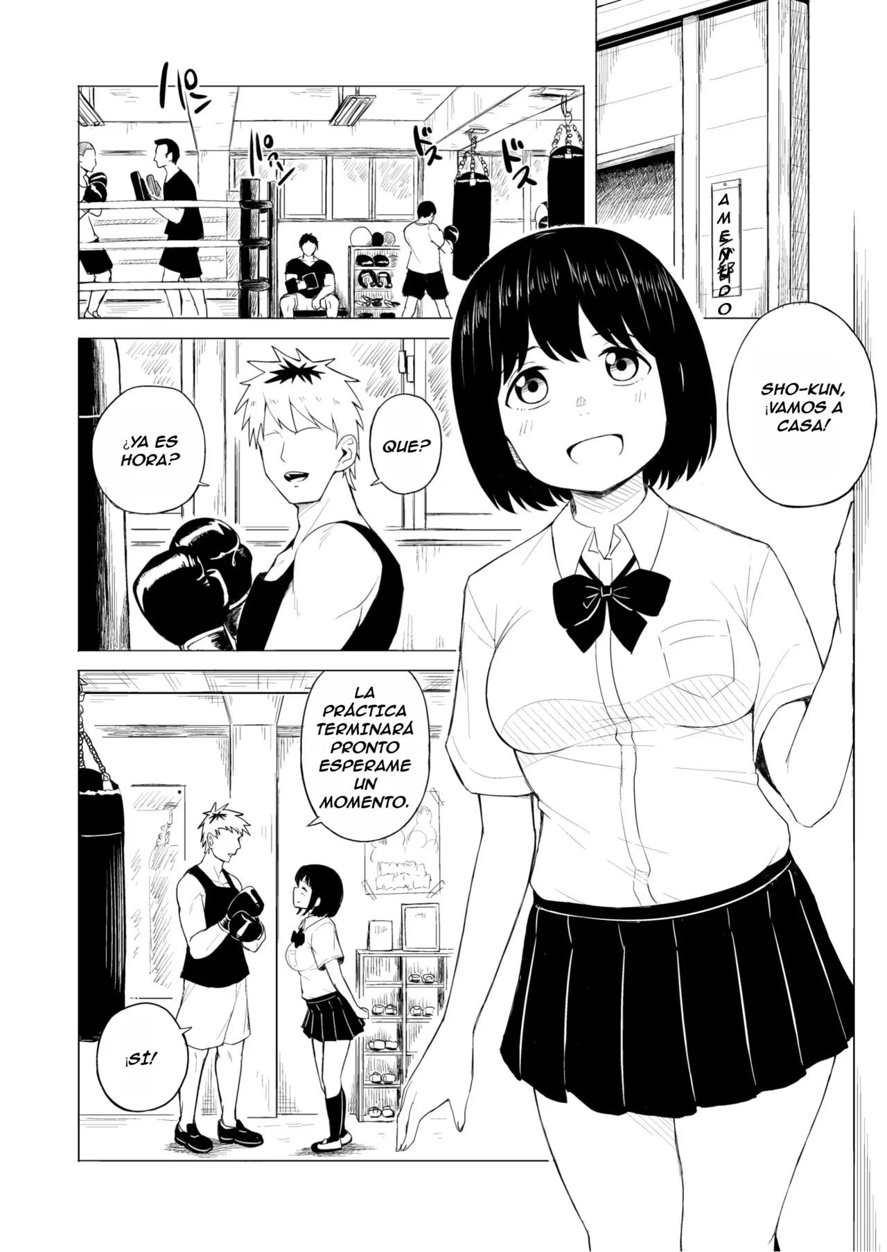 Jakuniku Kyoushoku -Kareshi Yori Tsuyoi Osu- | Selección Natural -Un hombre más fuerte que su novio- - Page 2