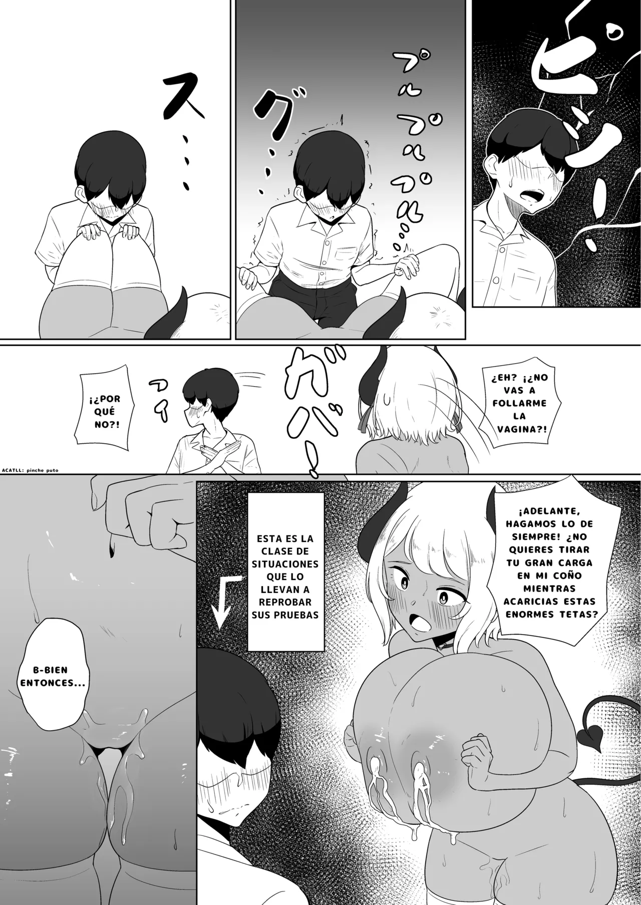 inma na Osananajimi no Sakunyuu Jijou ”Houkago Onedari Chichishibori Hen” | ¡¿Ordeñar a Mi Amiga Súcubo de la Infancia?! ”¡Rogando que la Expriman Después de la Escuela!” - Page 22