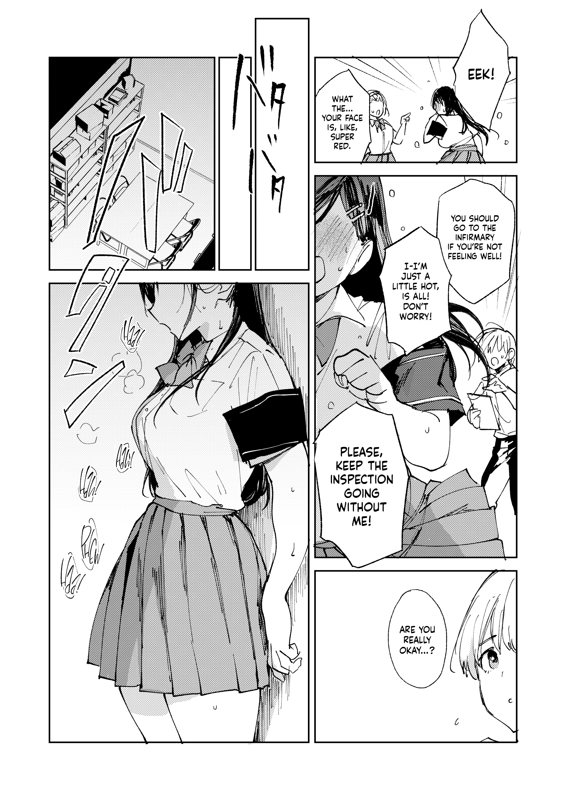 Kiritsu ni Kibishii Fuuki Iinchou wa Kounai de Himitsu no Dosukebe Onanie ga Yamerarenai! | The Strict Head of the DIsciplinary Committee Just Can’t Stop Masturbating at School! - Page 22