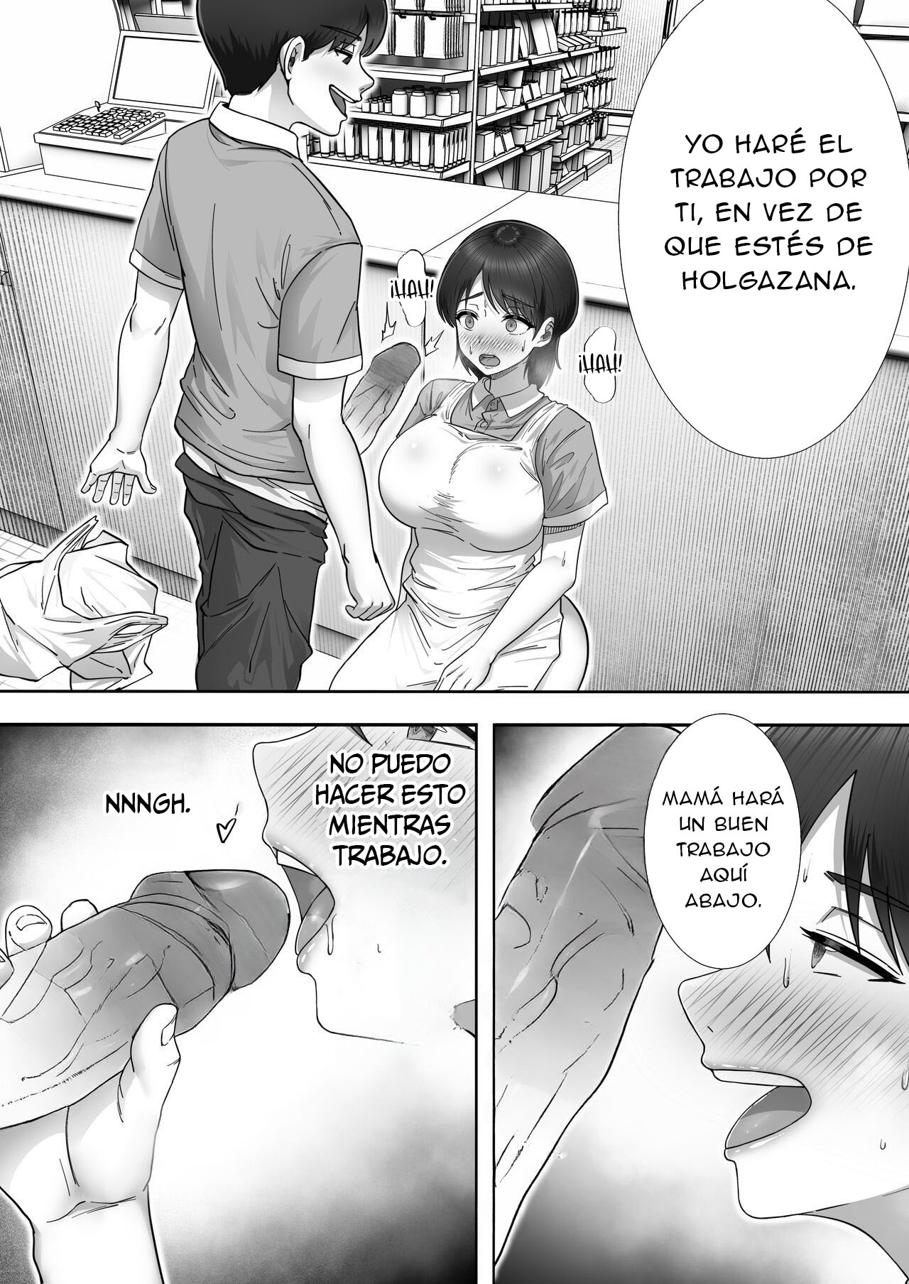 DeliHeal Yondara Gachi no Kaa-chan ga Kita Hanashi 2 | La Historia de Cómo Tuve Sexo con mi Madre en su Trabajo de Medio Tiempo - Page 23