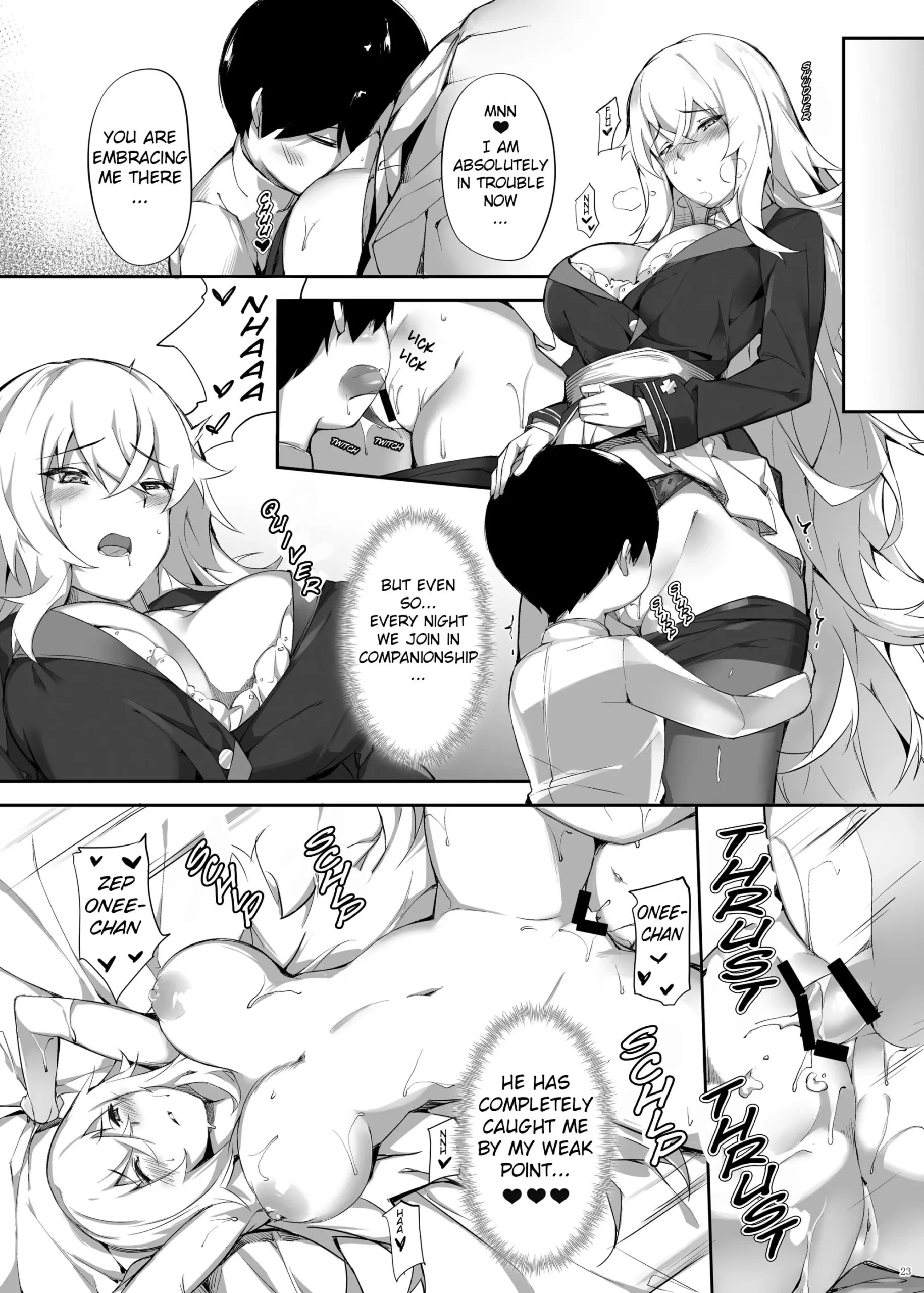 Zeppelin no Shota Aiyoku Hogo | Zeppelin’s Lewd Shota Babysitting - Page 23