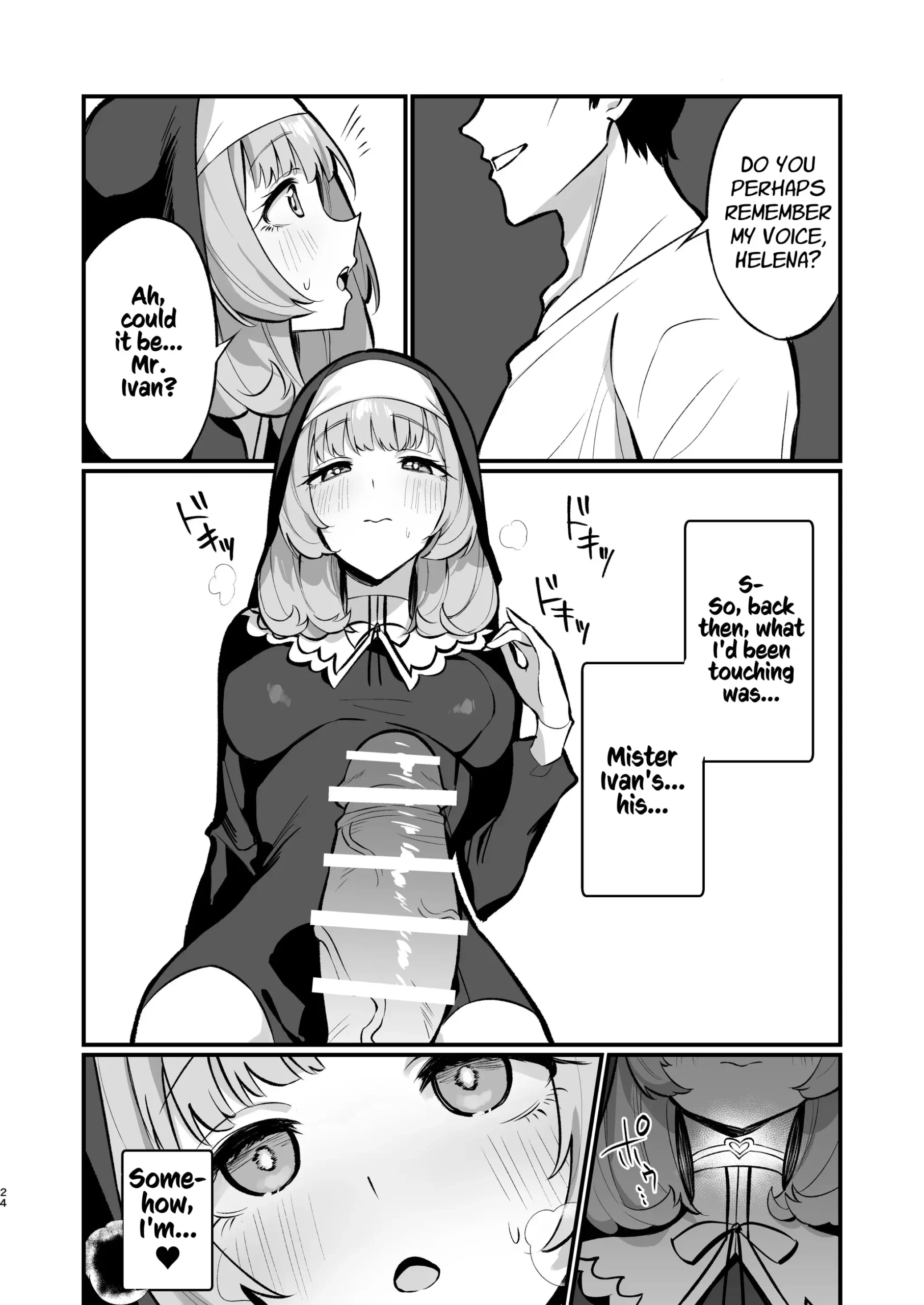 Sister Kanzen Haiboku. ~Muchi na Sister ga honnou de Hatsujo Koubi Surumade~ | A Sister’s Absolute Defeat: Until an Innocent Nun Enters Heat and Indulges in Passionate Mating Sex - Page 24