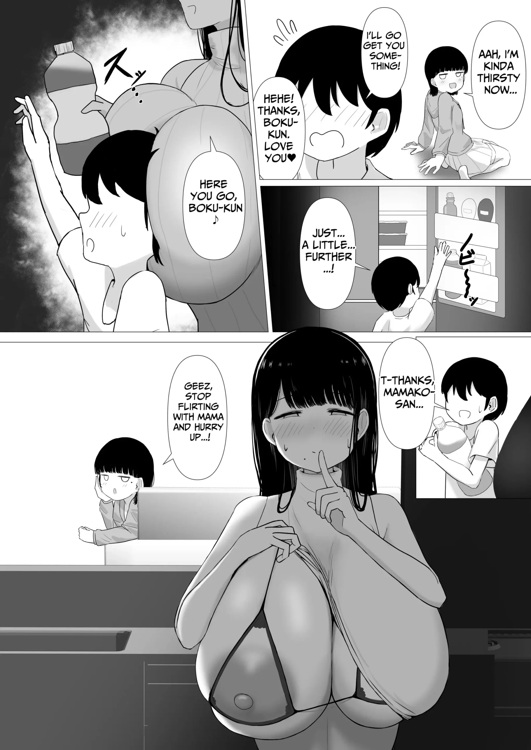 Ottori Mama Musume no Osananajimi to Naisho no Kozukuri | A Gentle Mommy Who Secretly Makes Babies With Her Daughter’s Childhood Friend - Page 26