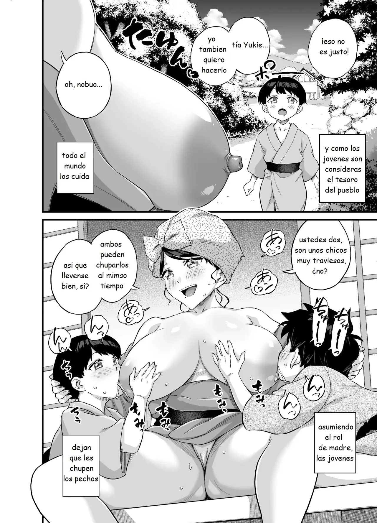 Chichi o Suwaseru Mura -Breast sucking village- - Page 3