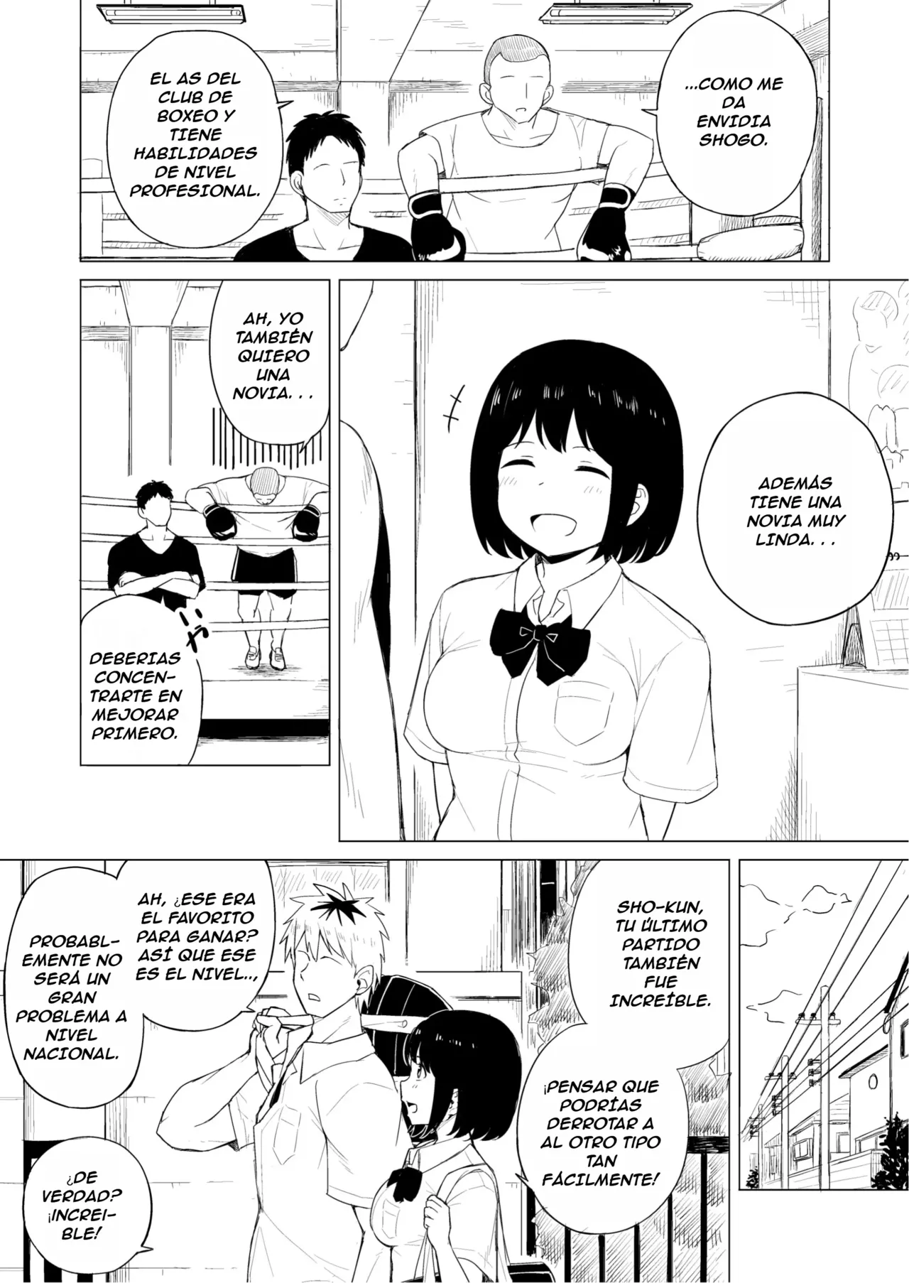 Jakuniku Kyoushoku -Kareshi Yori Tsuyoi Osu- | Selección Natural -Un hombre más fuerte que su novio- - Page 3