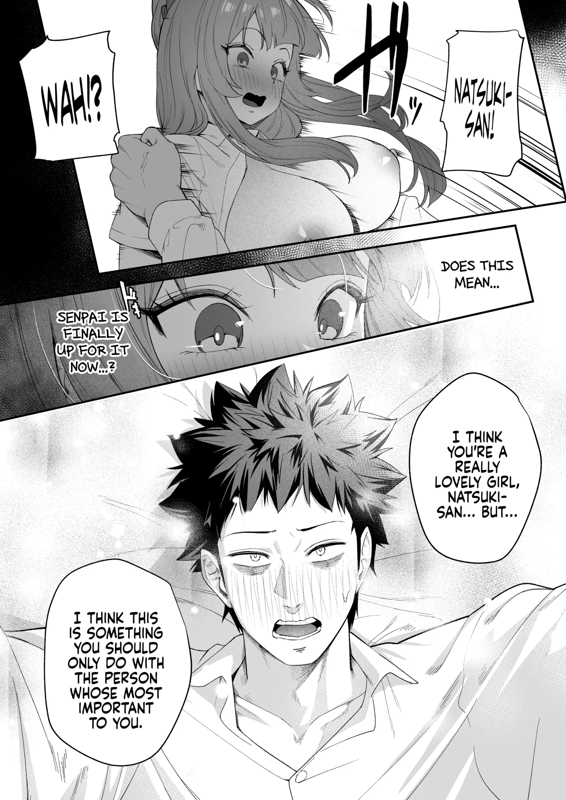 Senpai, Kyou Tomatte mo Ii yo ne? | Can we stay at your place tonight Senpai? - Page 31